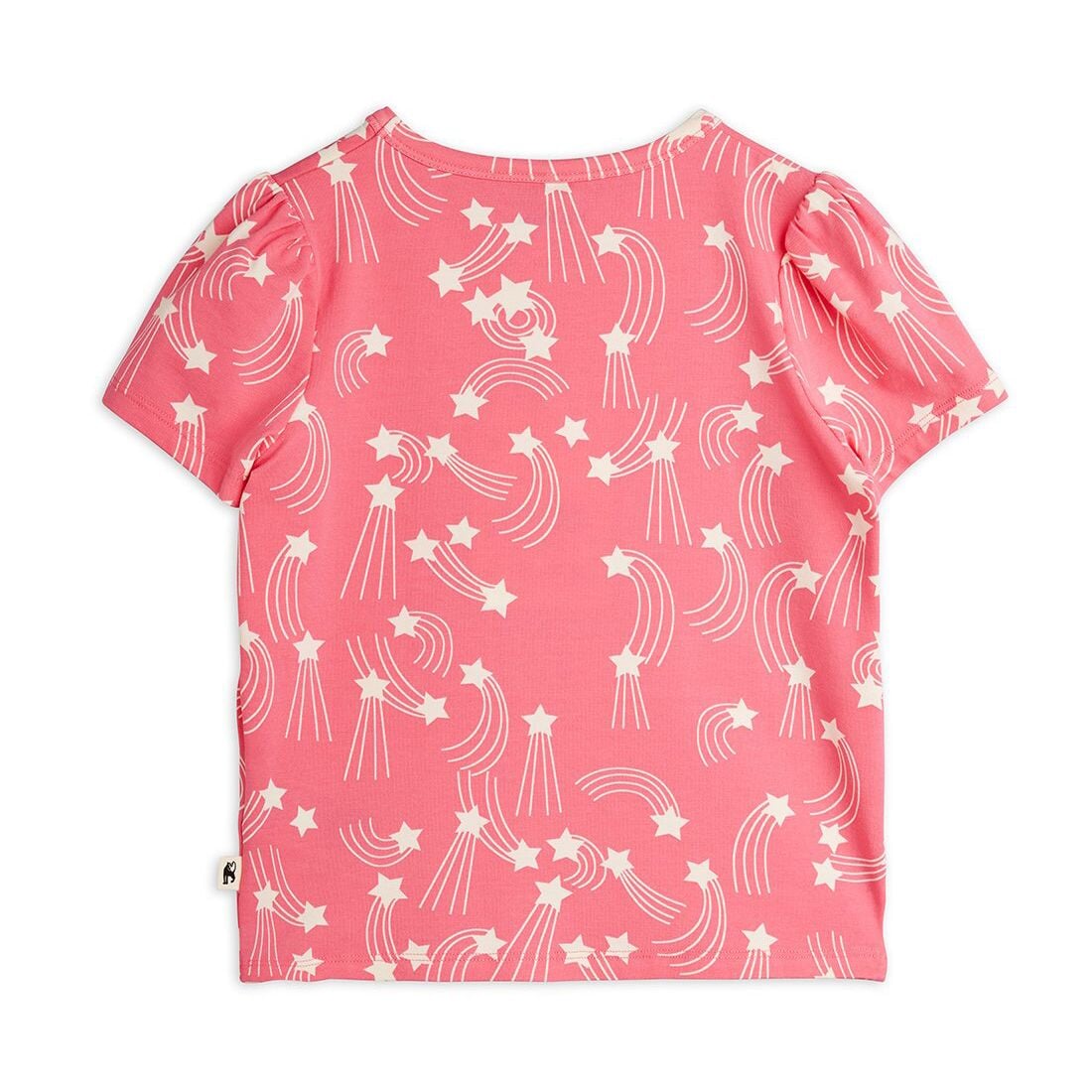 Starfall Aop Puff Sleeve Ss Top