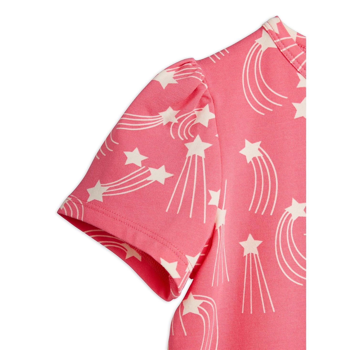 Starfall Aop Puff Sleeve Ss Top