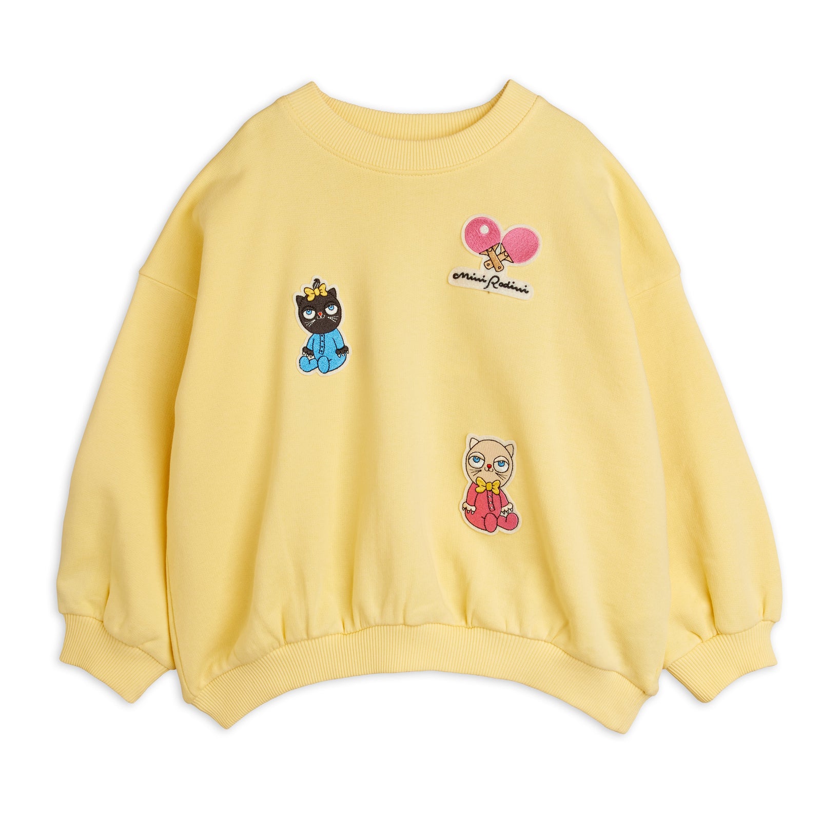 Minibabies Patches Sweatshirt - Yellow