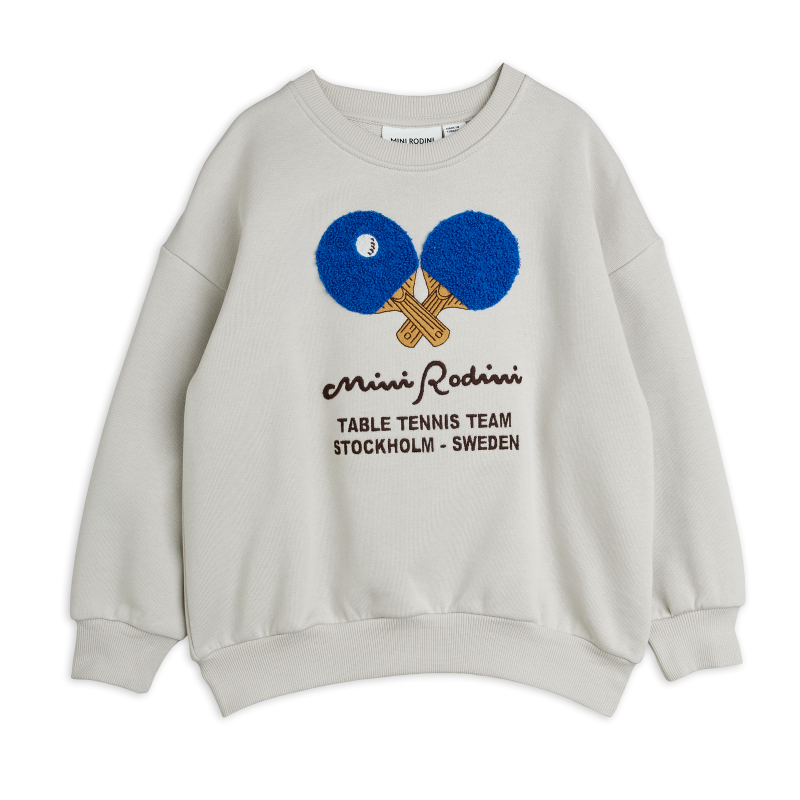 Table Tennis Chenille Sweatshirt - Grey
