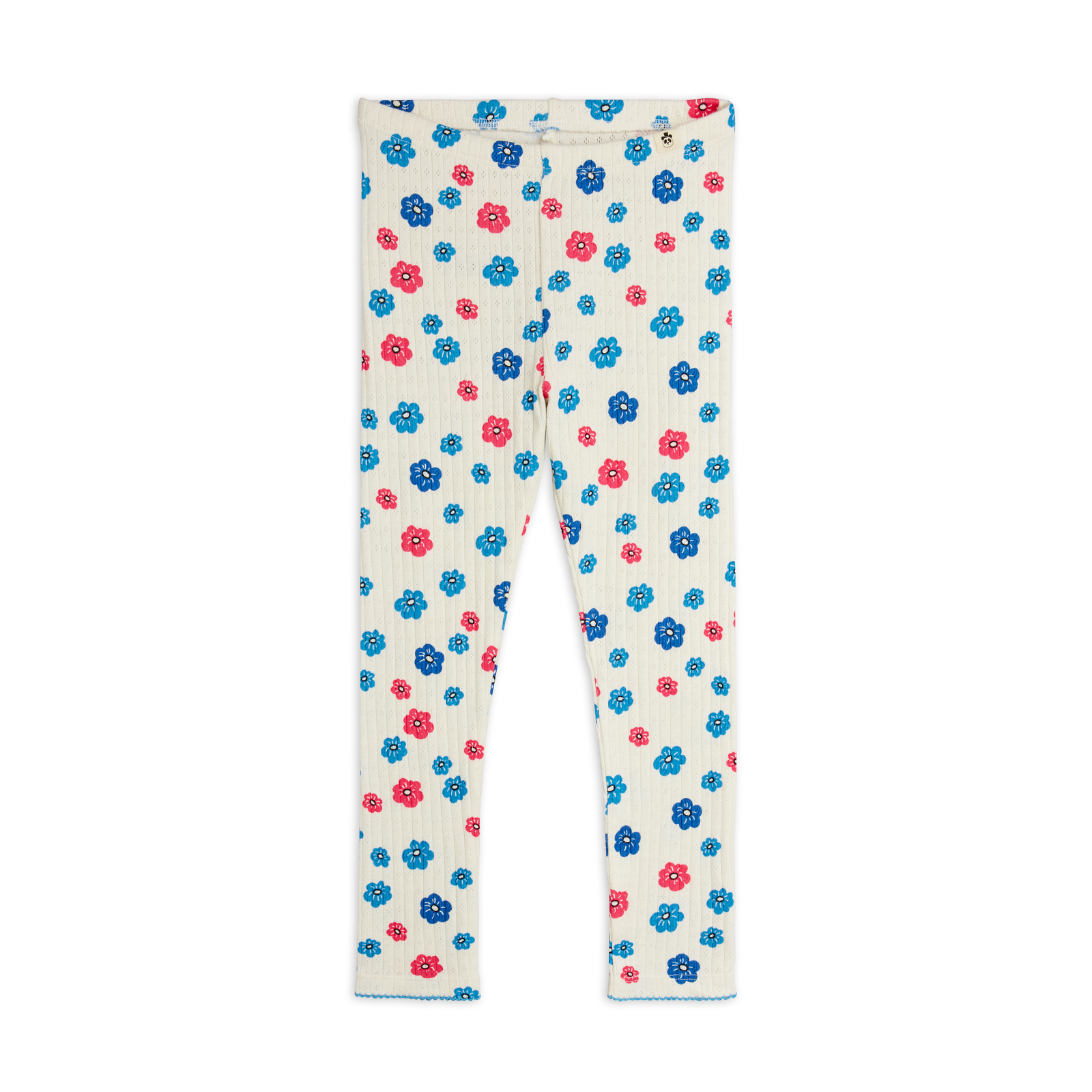 Flowers Aop Pointelle Leggings