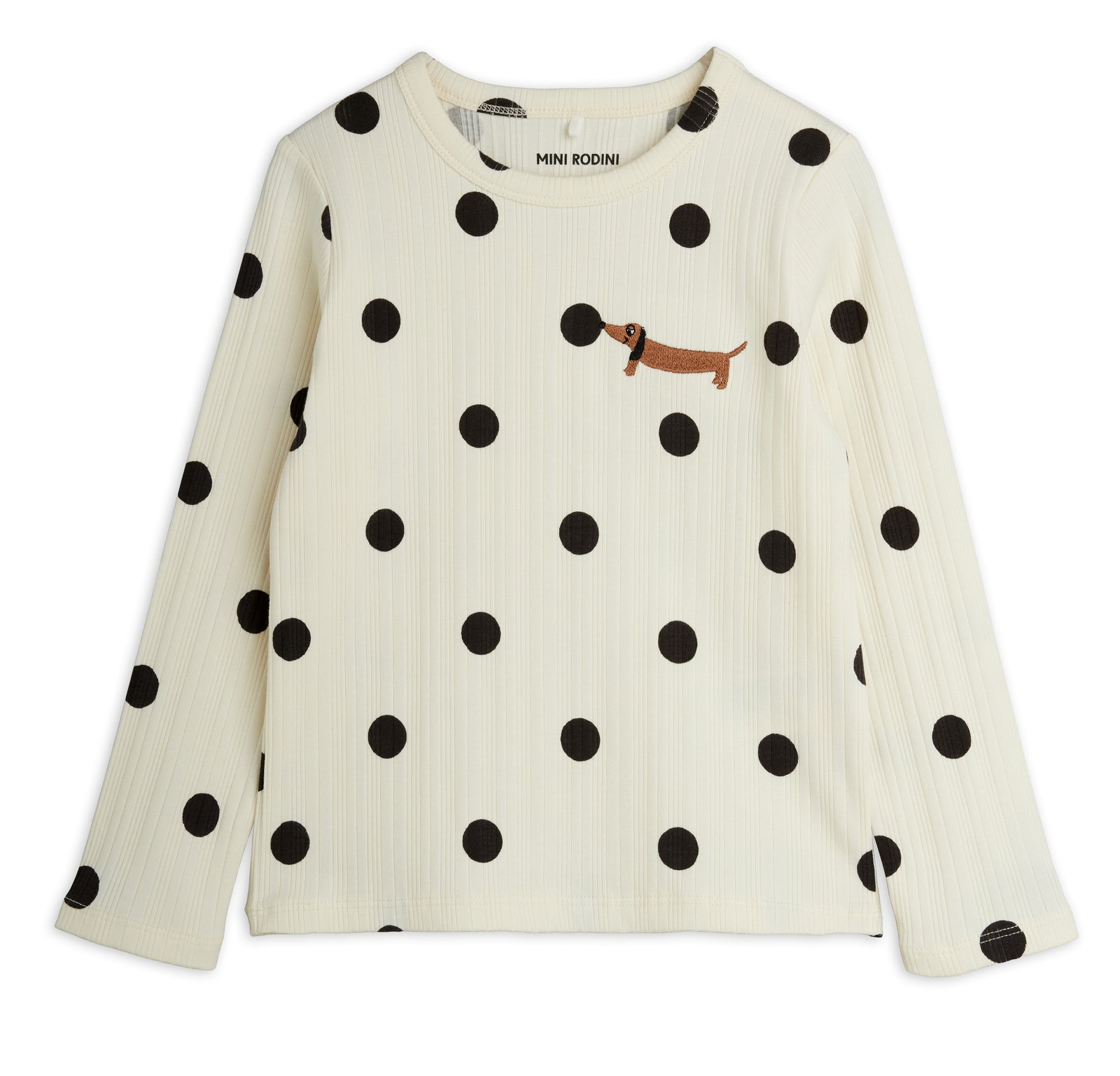 Dots Dog Long Sleeve Tee