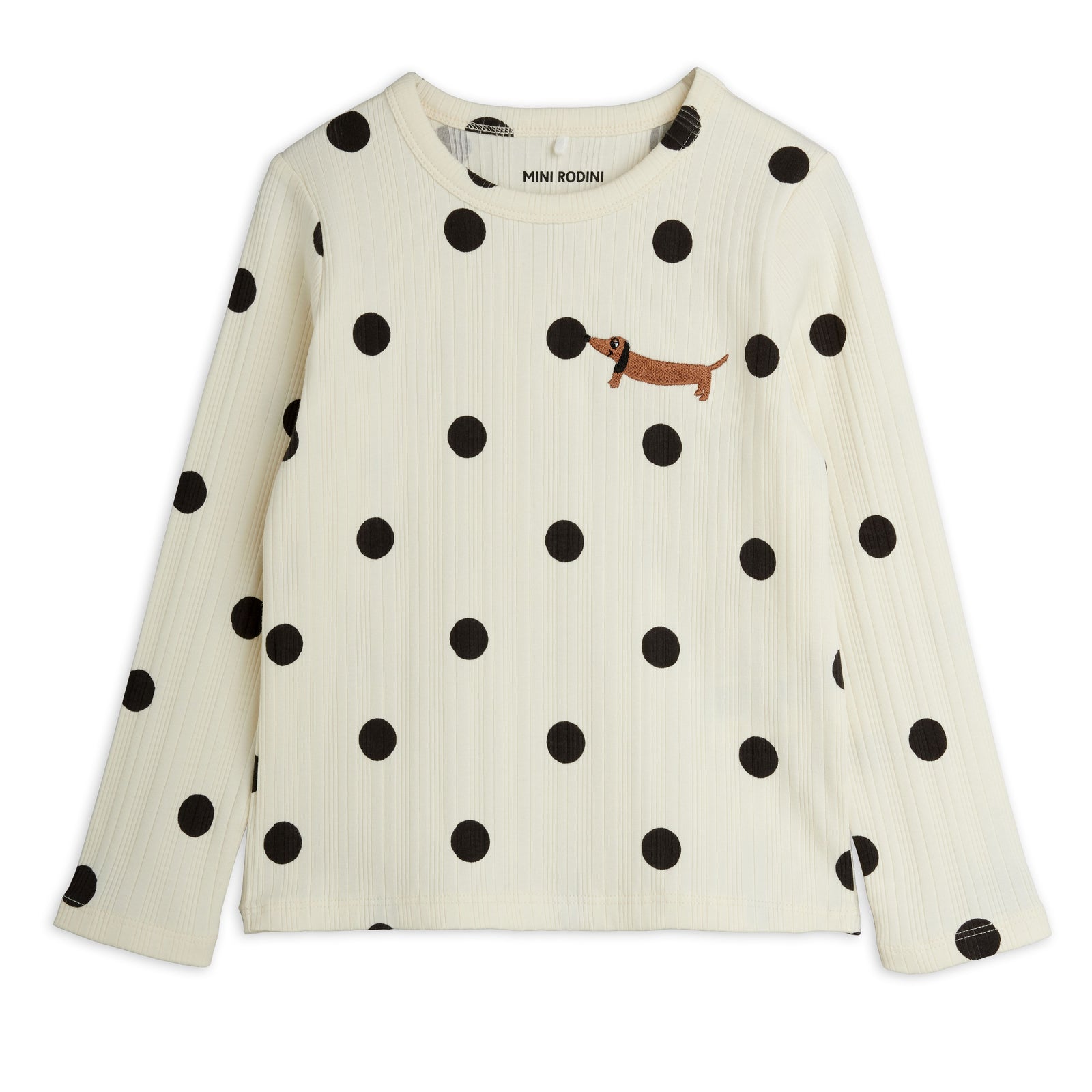 Dots Dog Long Sleeve Tee