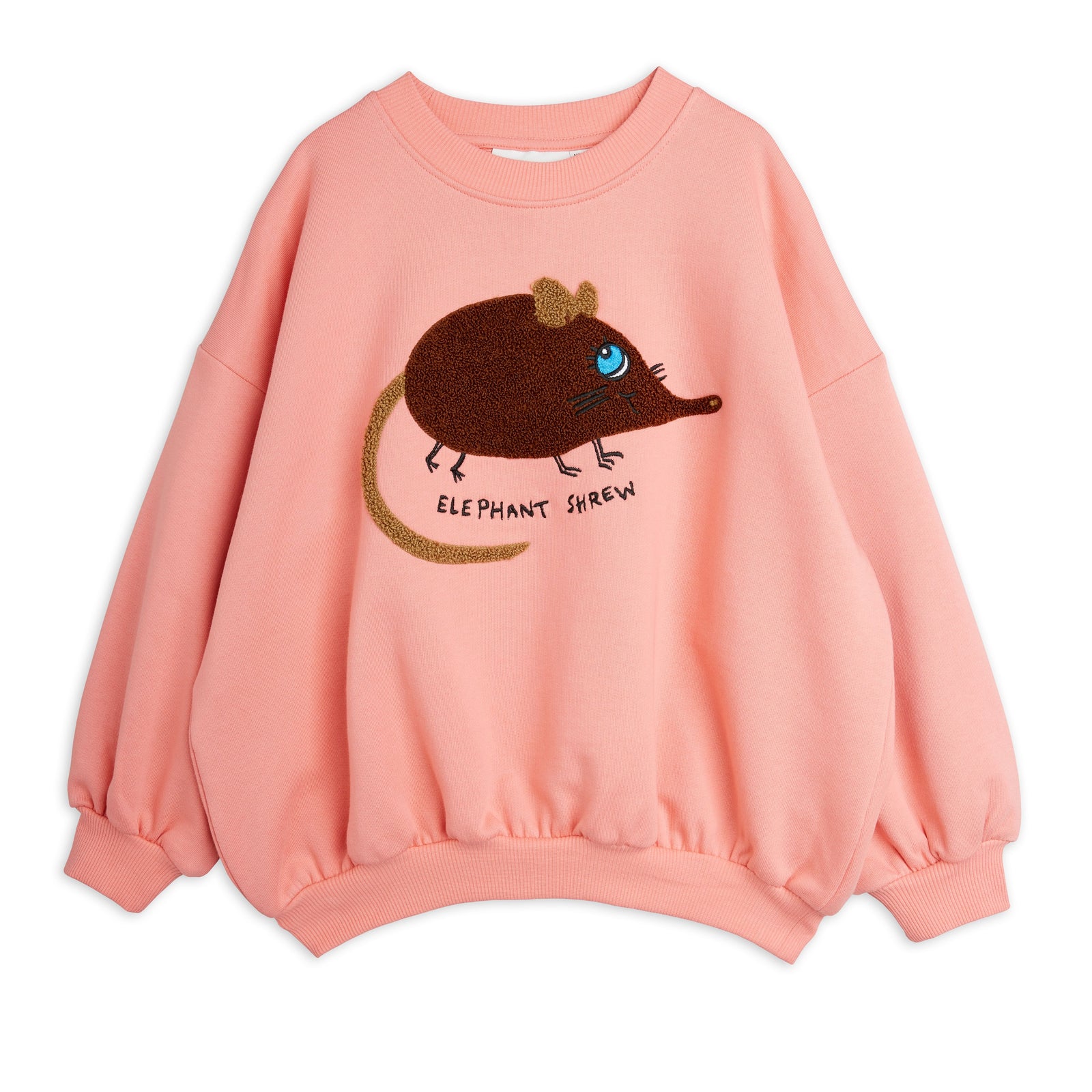 Elephant Shrew Chenille Sweatshirt - Pink
