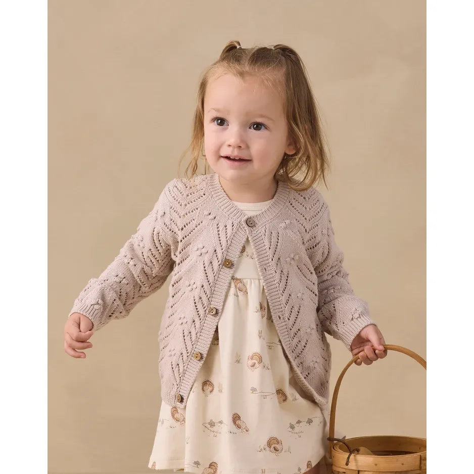 Knit Cardigan Lilac Mist
