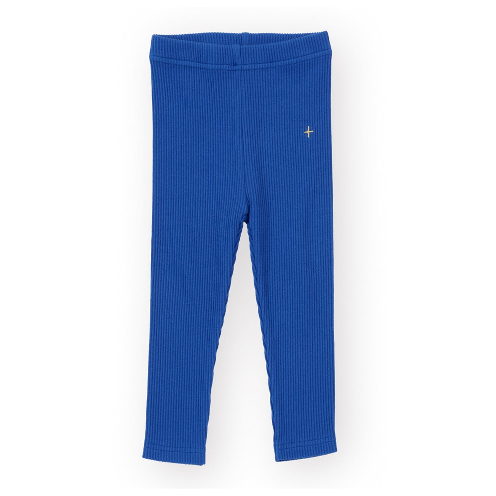 Goldie & Ace Bowie Rib Legging Classic Blue, product flat lay