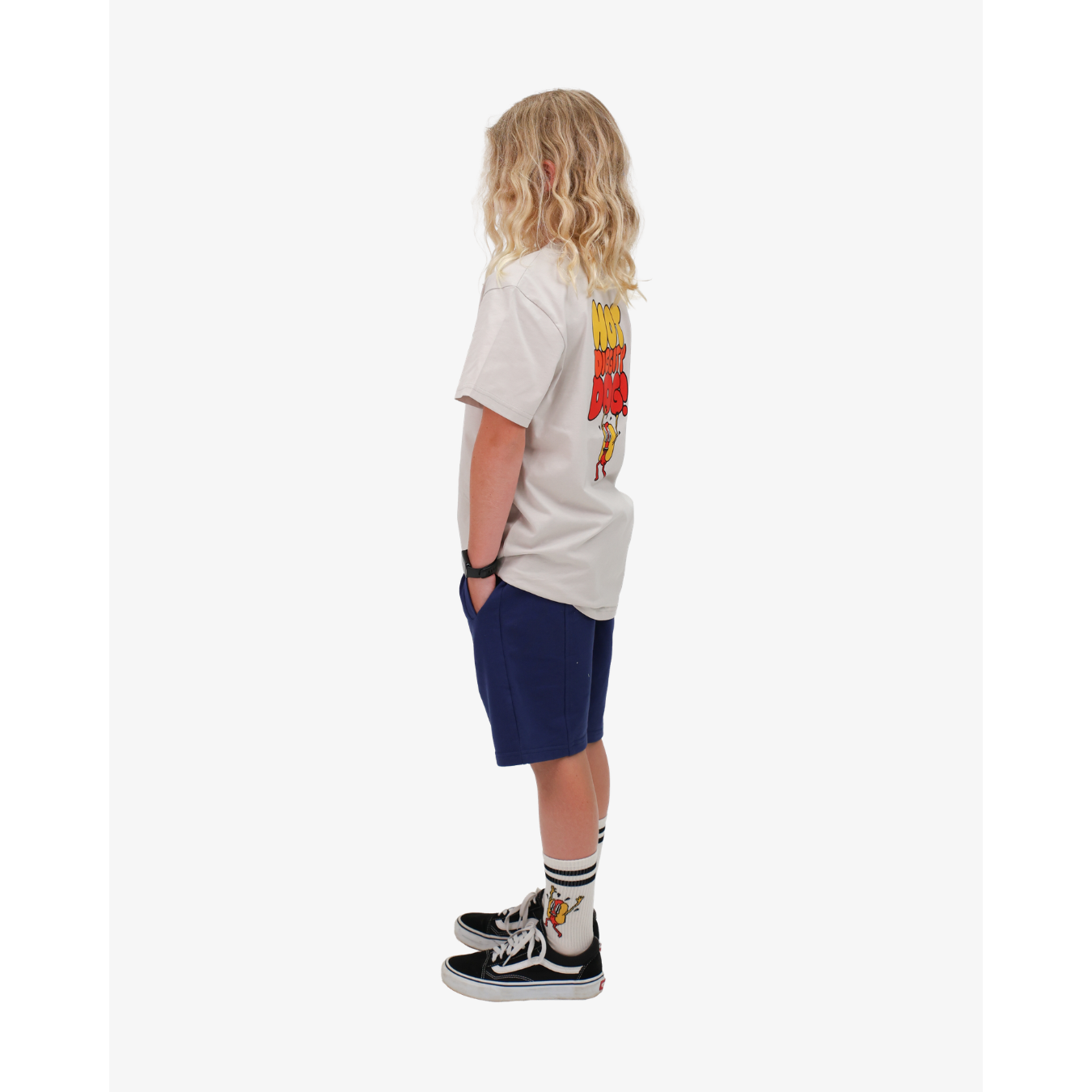 Ivory Hotdog Tee