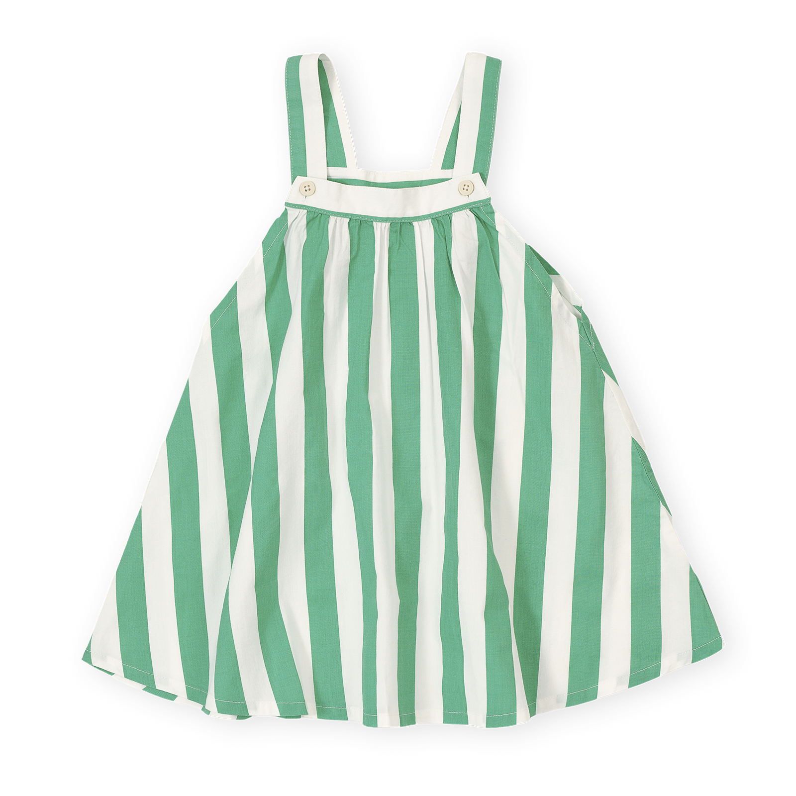 Happy Stripe A-Line Dress