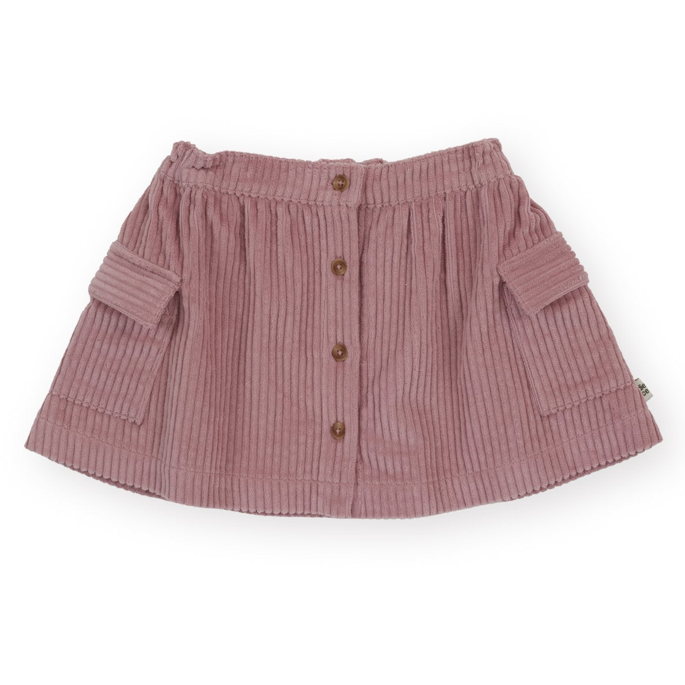 Goldie & Ace Corduroy Pocket Skirt, product flat lay