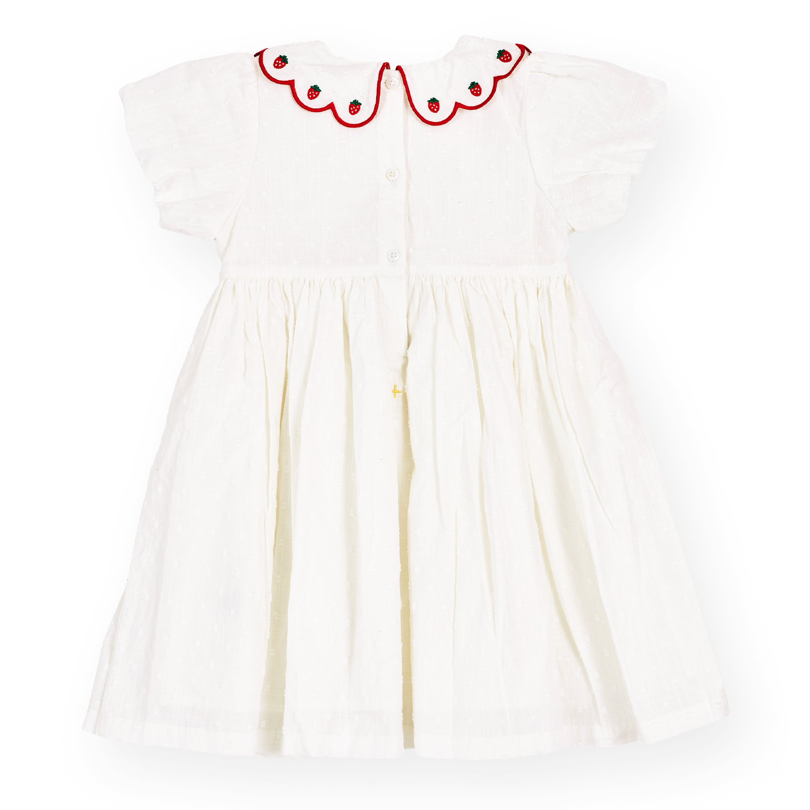 Sweet Strawberry Flo Smocked Dress