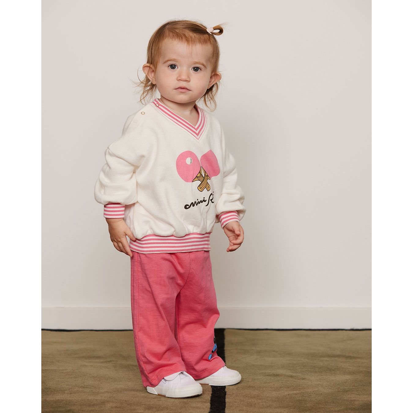 Table Tennis Sp Striped Rib Sweatshirt