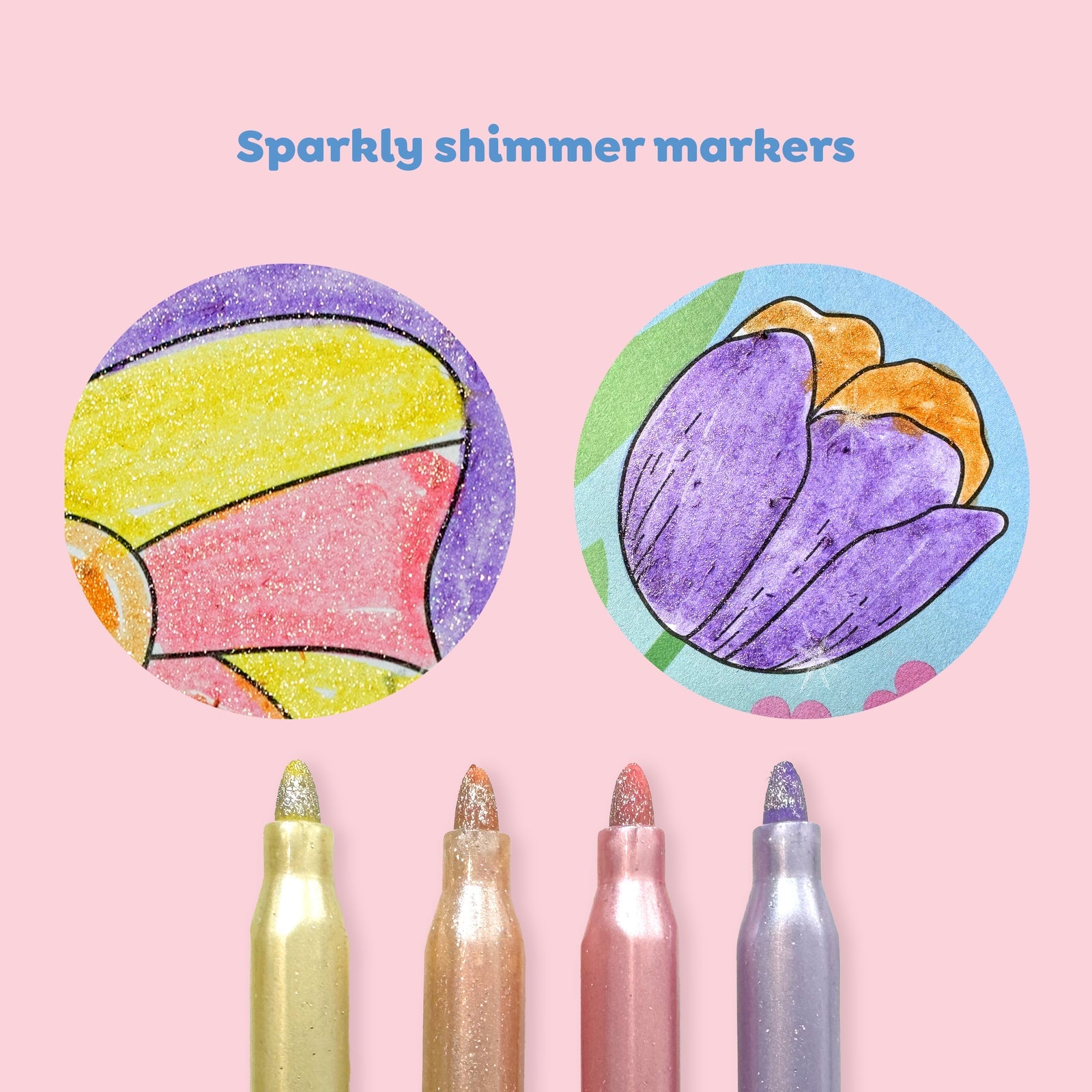 Shimmer Colouring Set - Little Fairy Land
