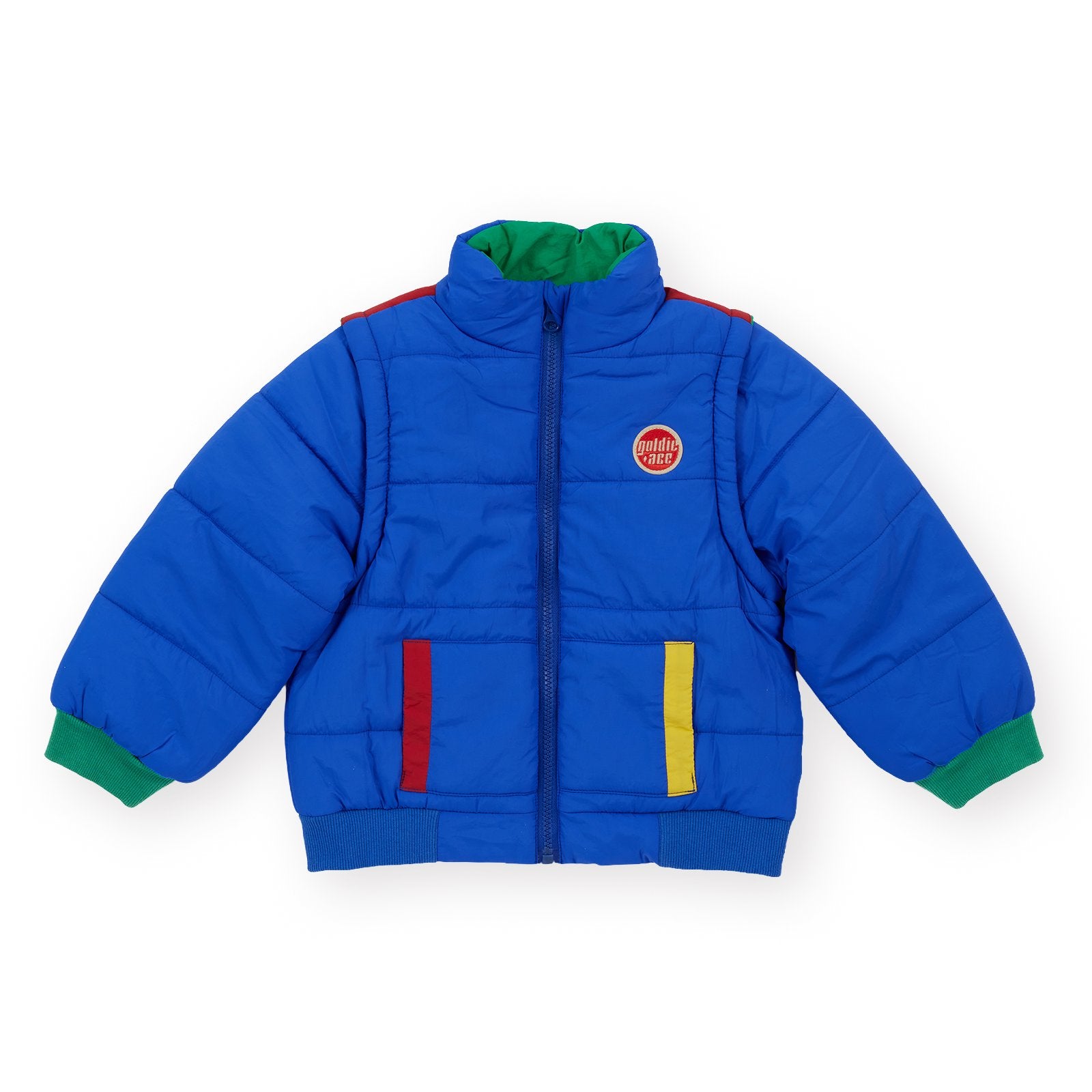Goldie & Ace Charlie Sunrise Parka Jacket/Vest Primary, product flat lay 2