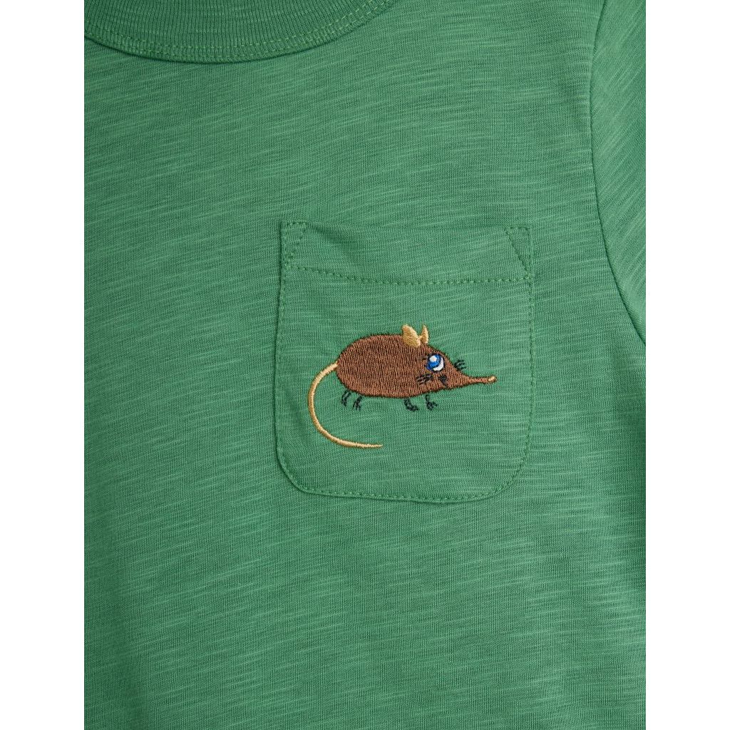Elephant Shrew Embroidered T-shirt