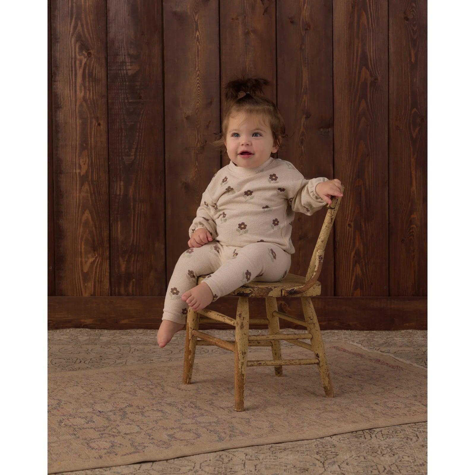 Spongey Knit Set Petal Daisy