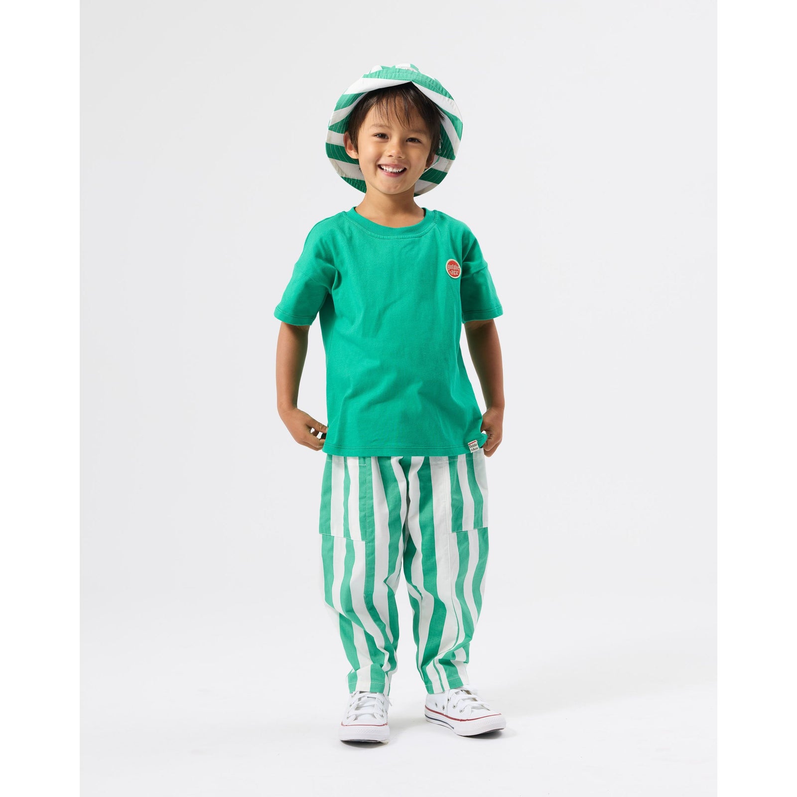 Happy Stripe Lightweight Kit Pocket Pant