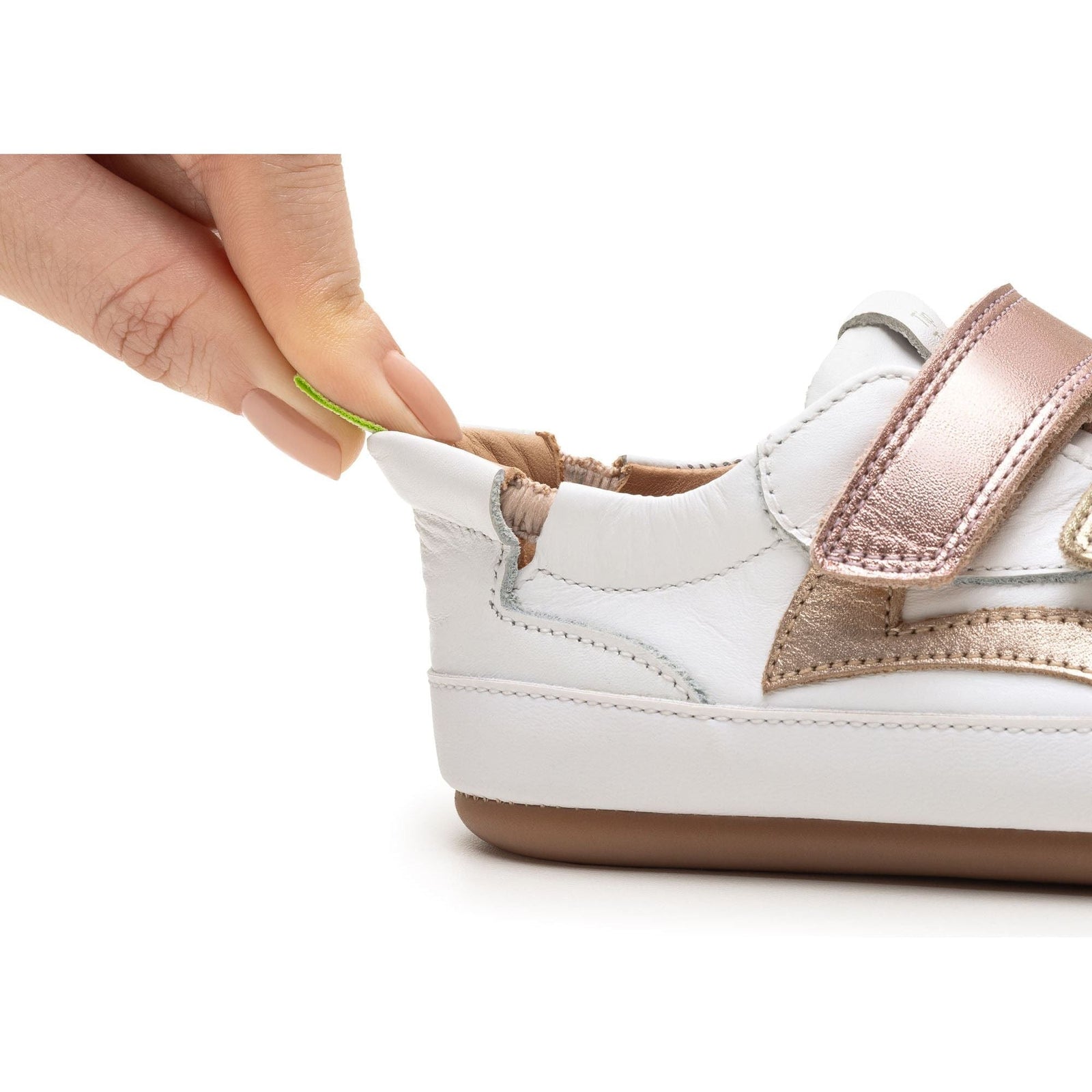 Landy Sneakers - White/ Champagne