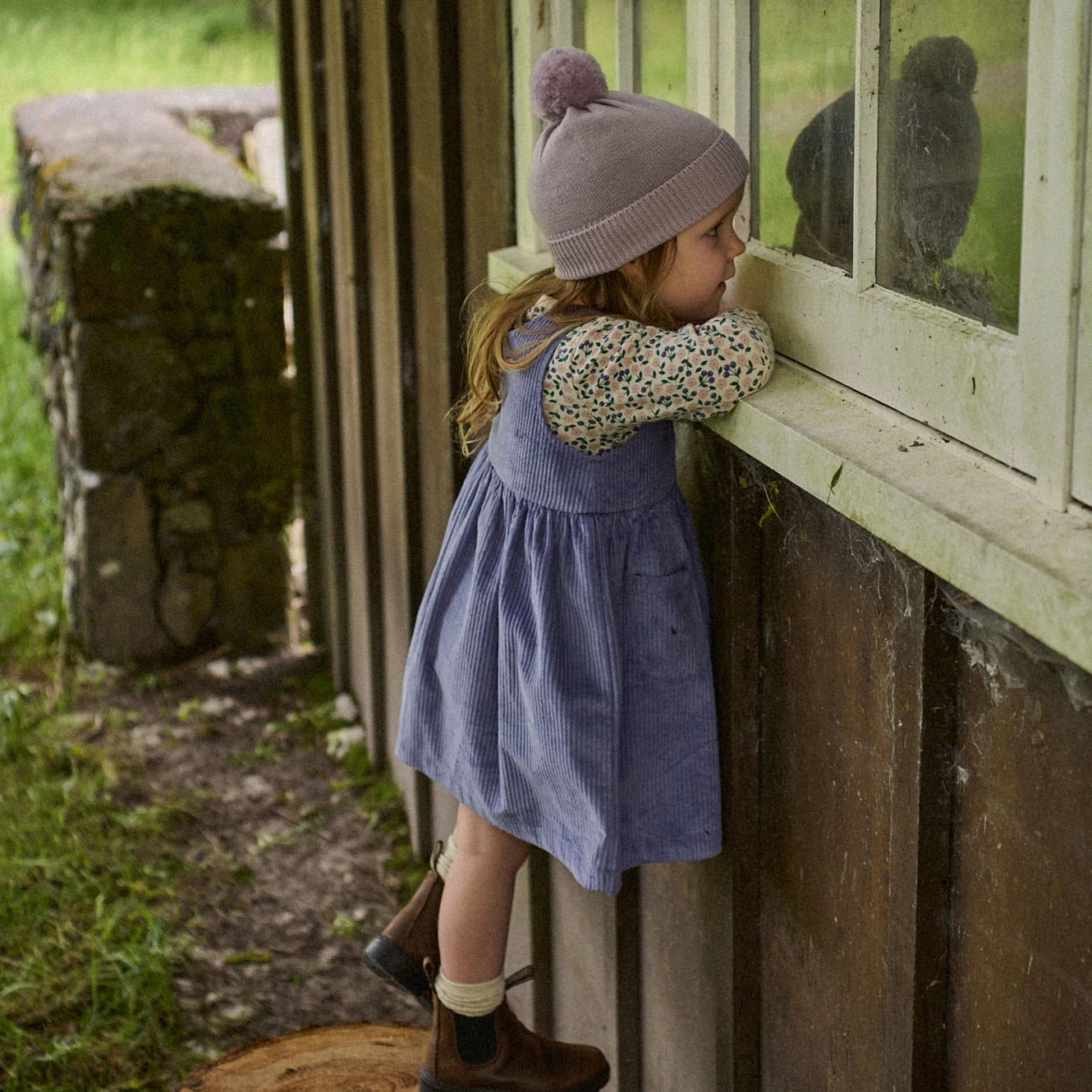 Amelia Pinafore - Heron