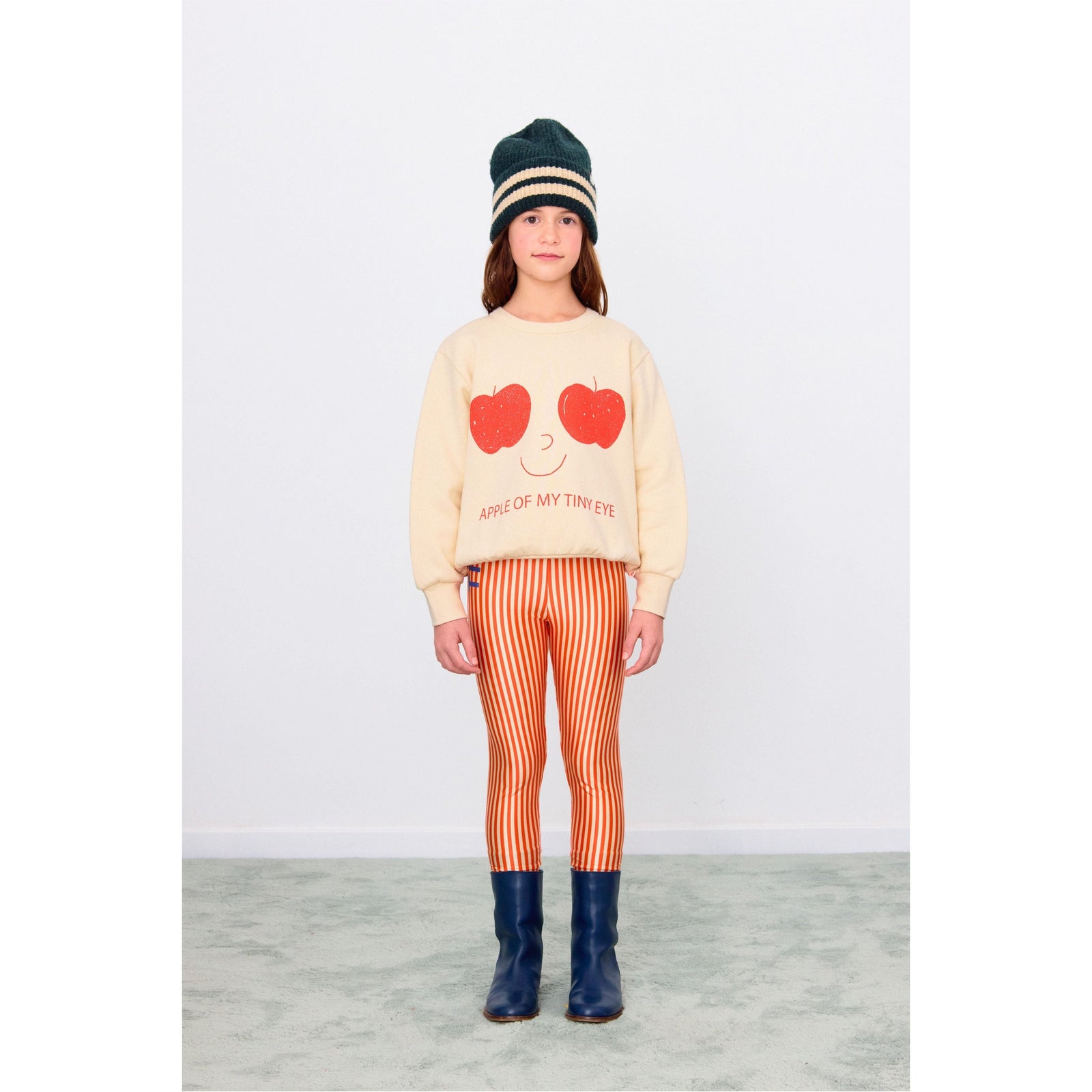 Apples Eyes Graphic Sweatshirt