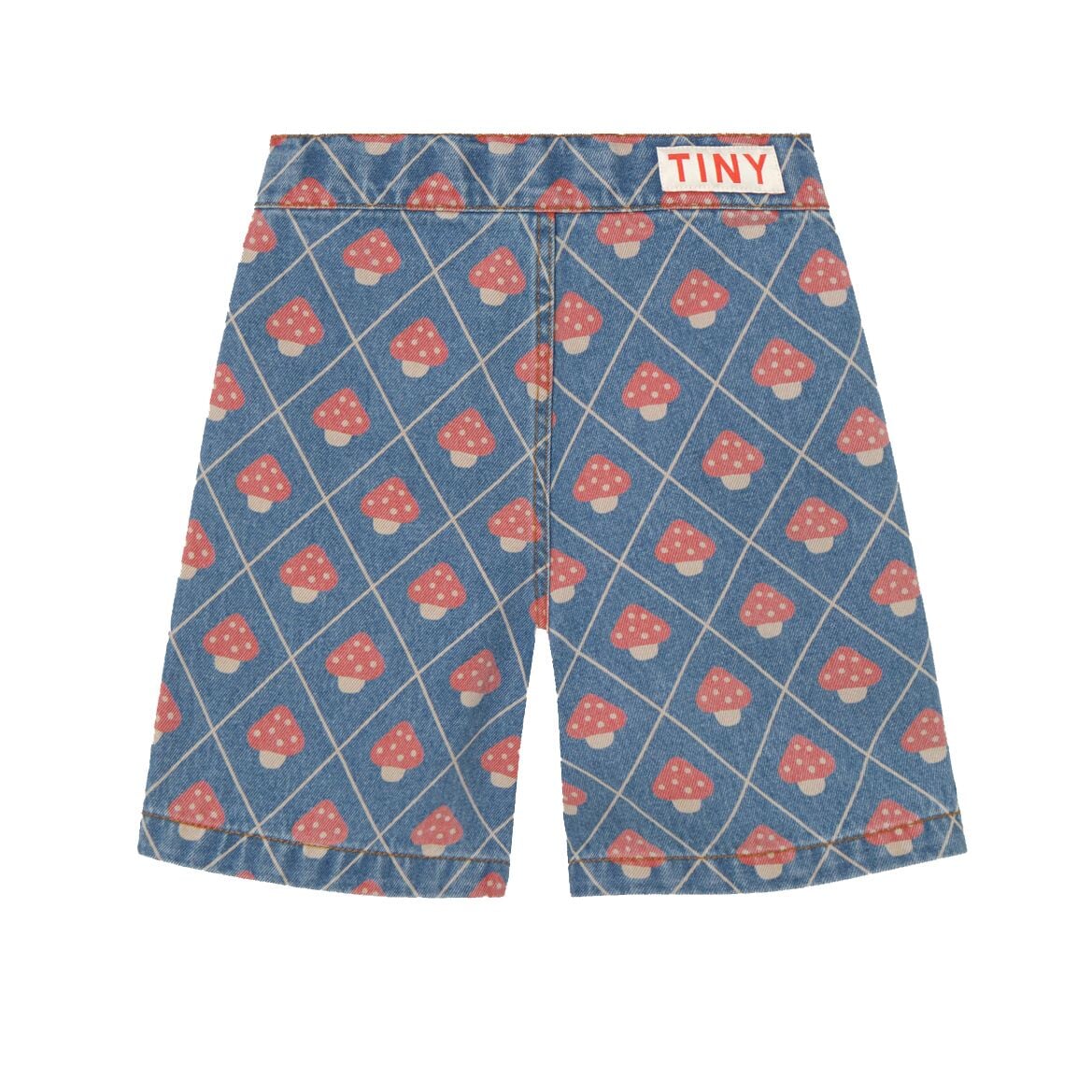 Mushrooms Denim Shorts