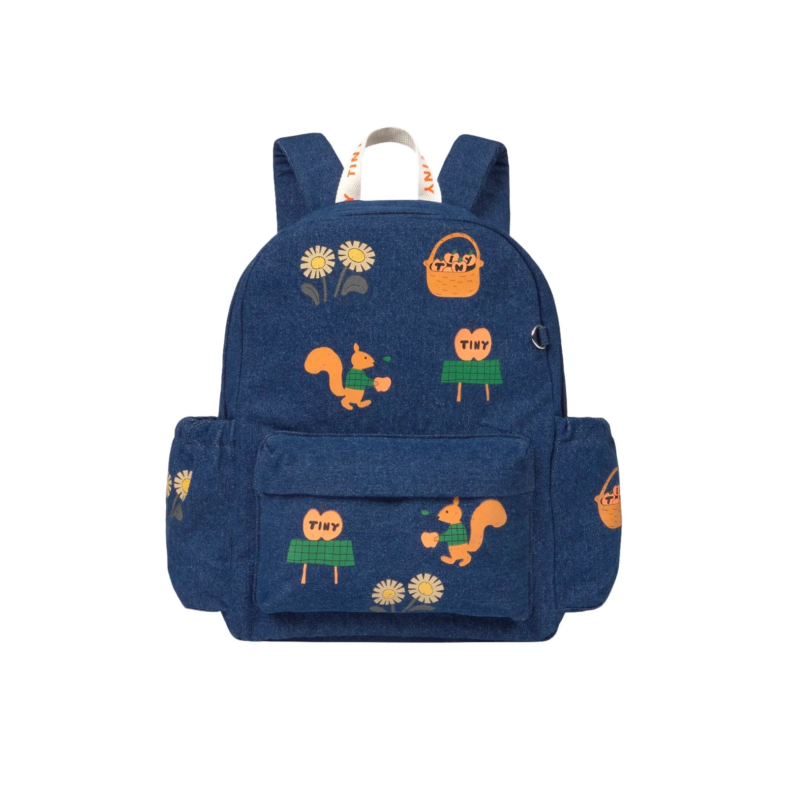 Tiny Apples Denim Backpack
