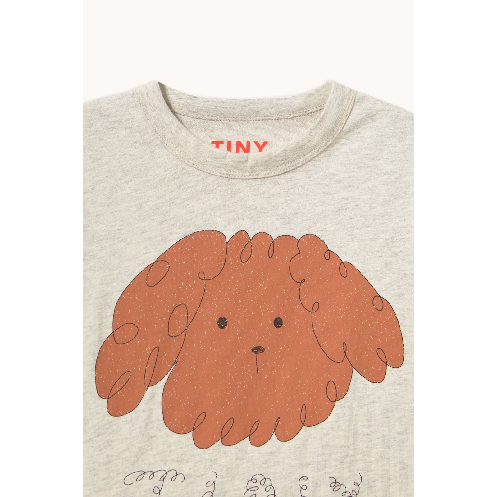 Curly Dog Graphic Tee