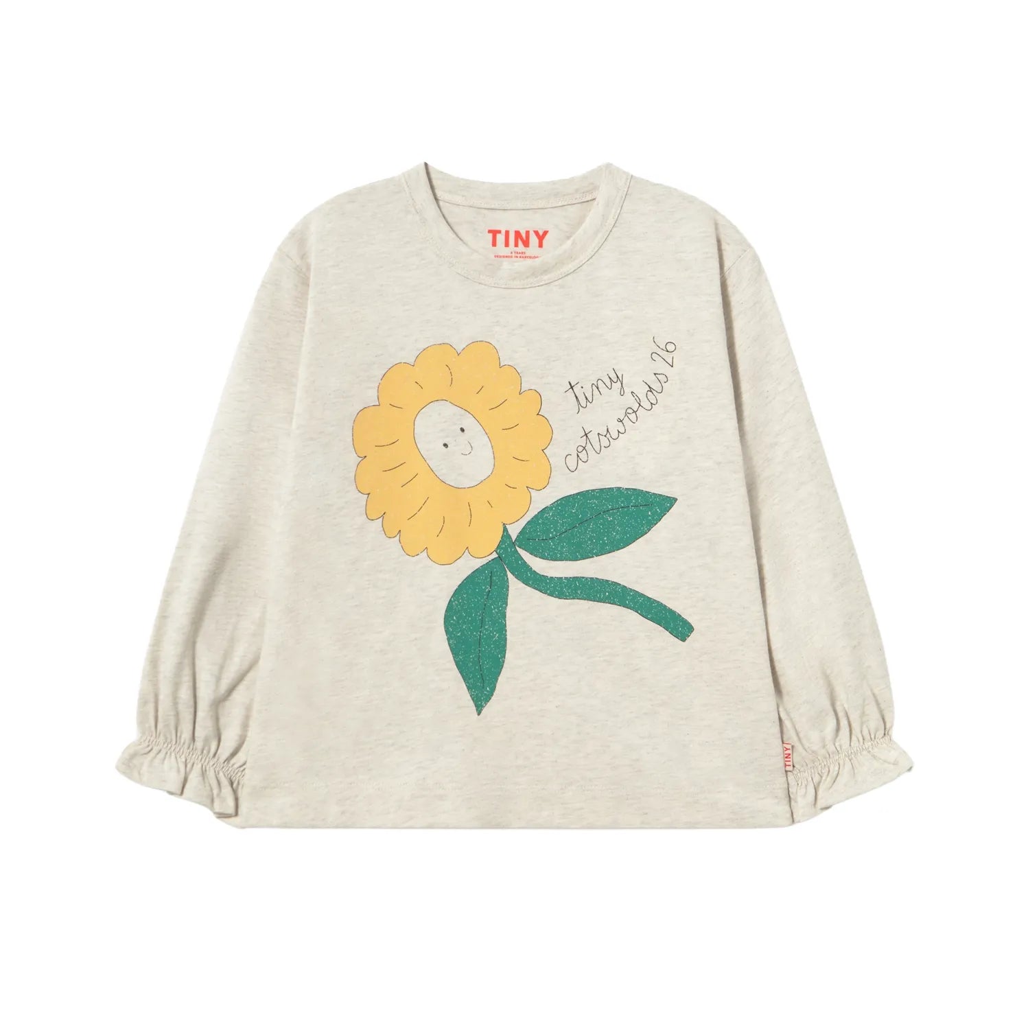 Tiny Daisy Graphic Sleeve Tee