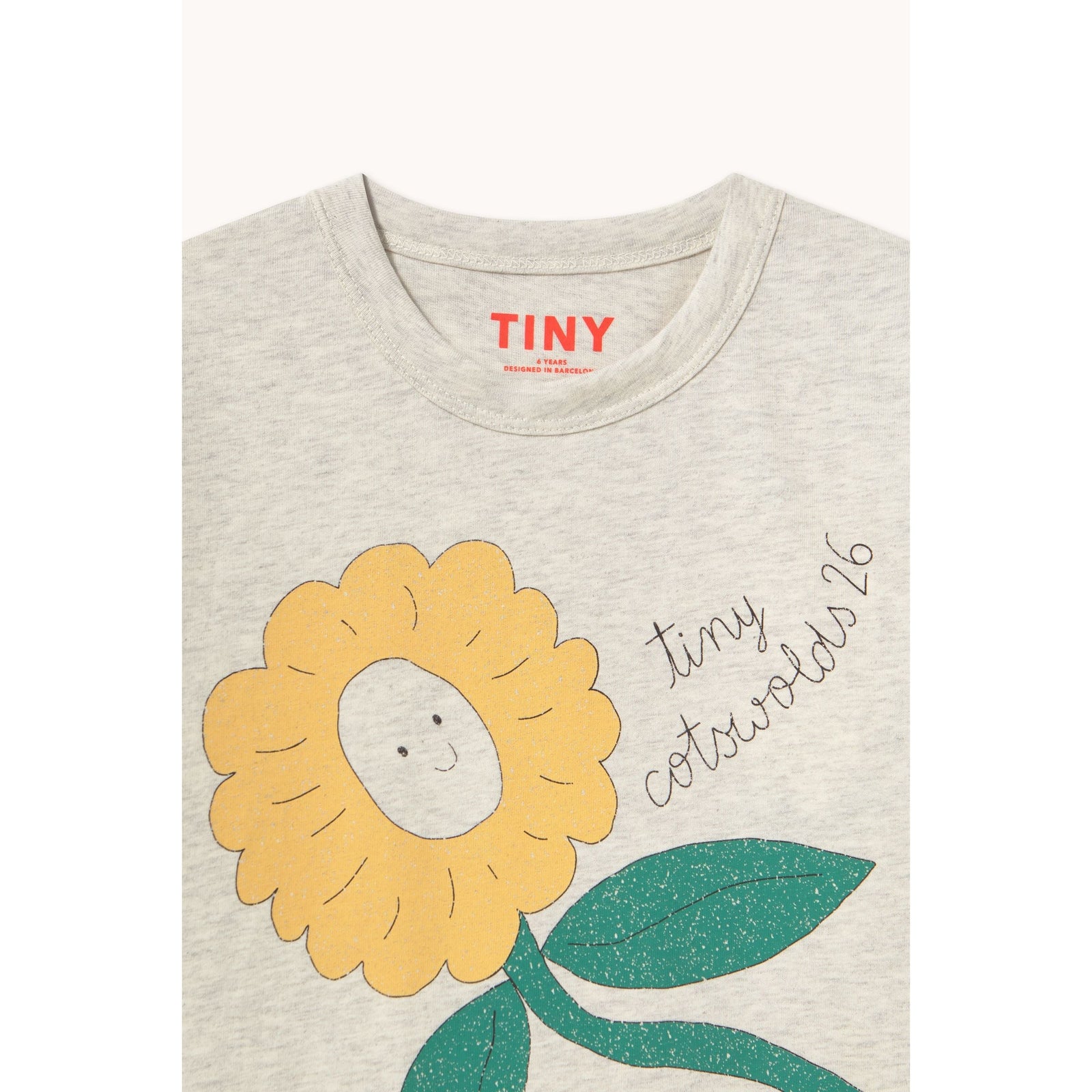 Tiny Daisy Graphic Sleeve Tee