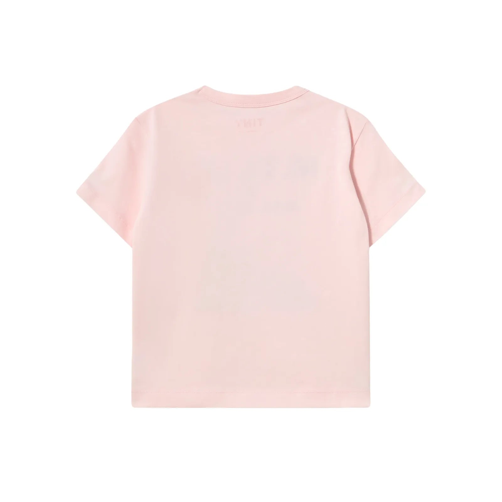 Tulip & Daisy Graphic Tee - Pastel Pink