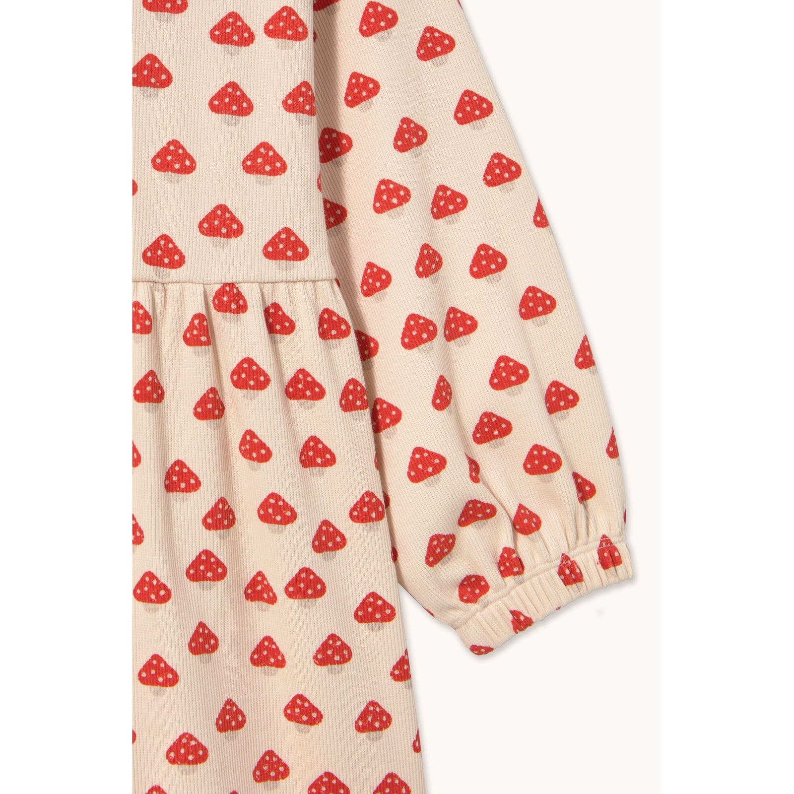 Mini Mushrooms Rib Dress