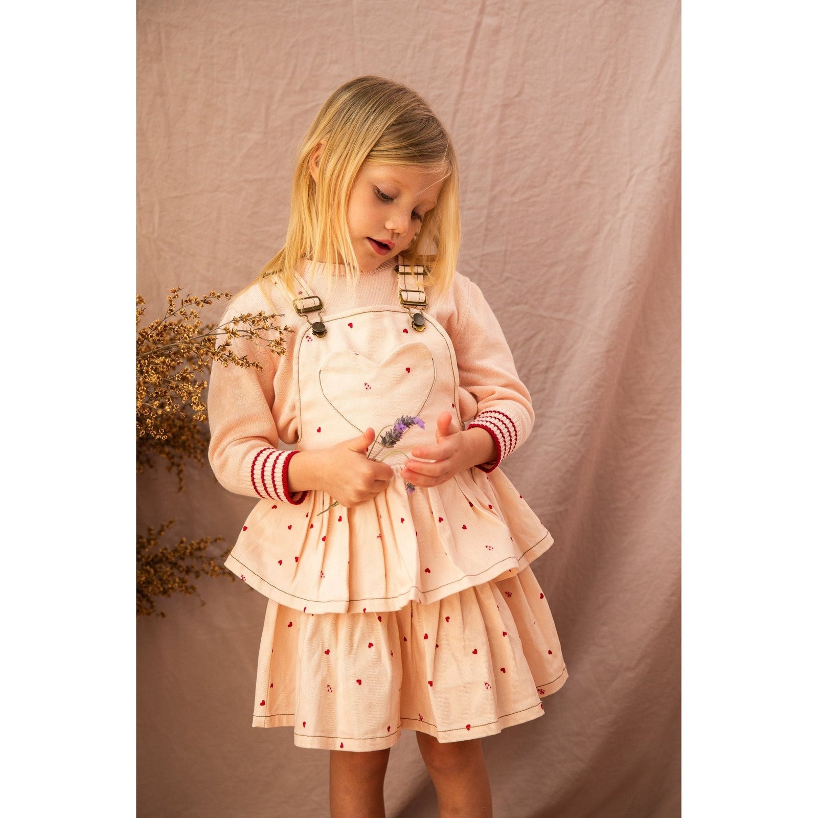 Annabelle Pinny-Piggy Pink Love Bug