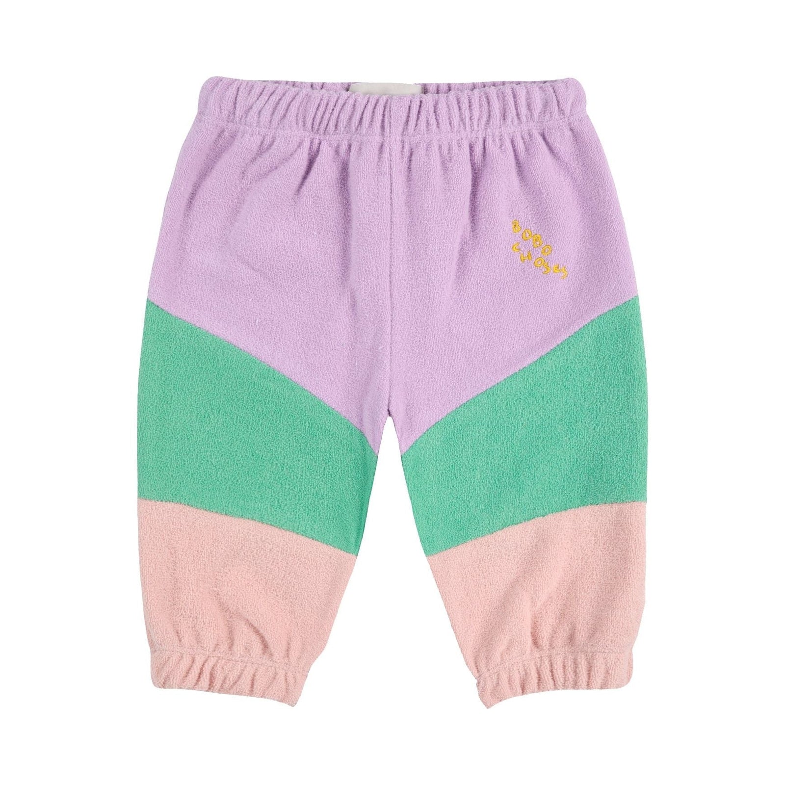 Baby Lila Color Block Jogging Pants
