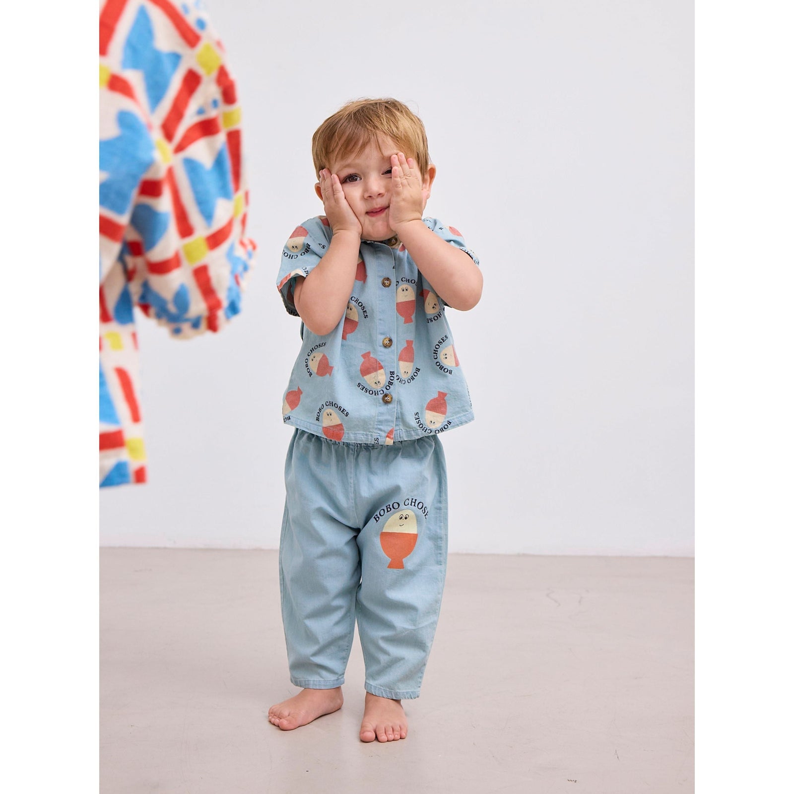 Baby Morning Egg Denim Pants