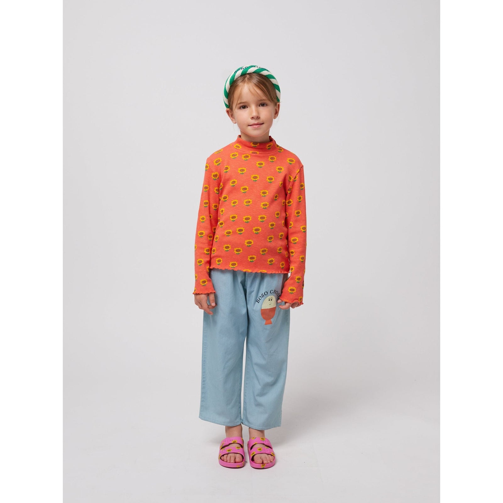 Sunflower All Over Turtleneck T-Shirt