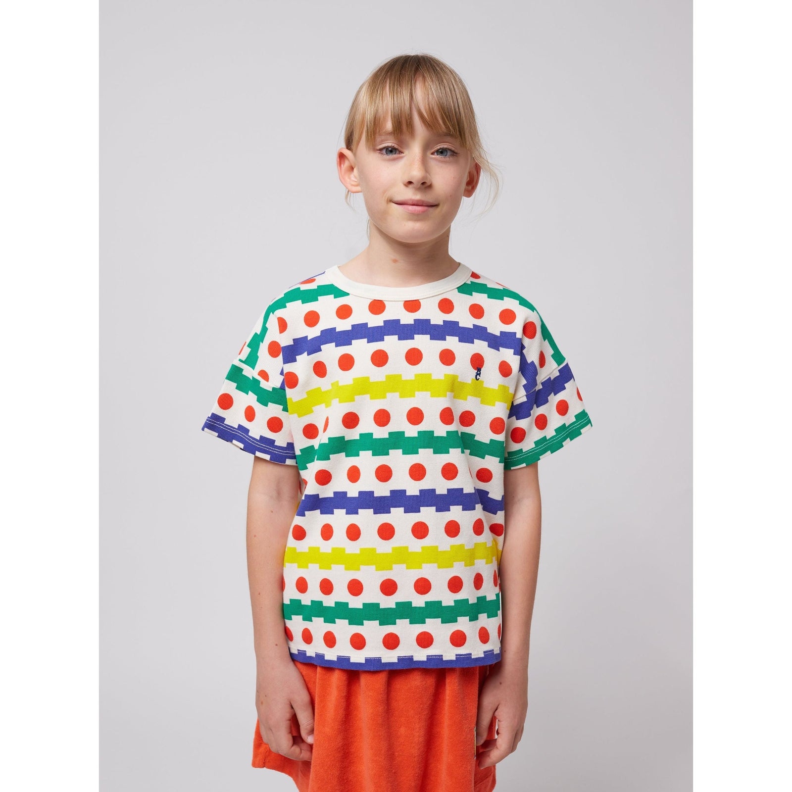 Geometric All Over Waffle T-Shirt