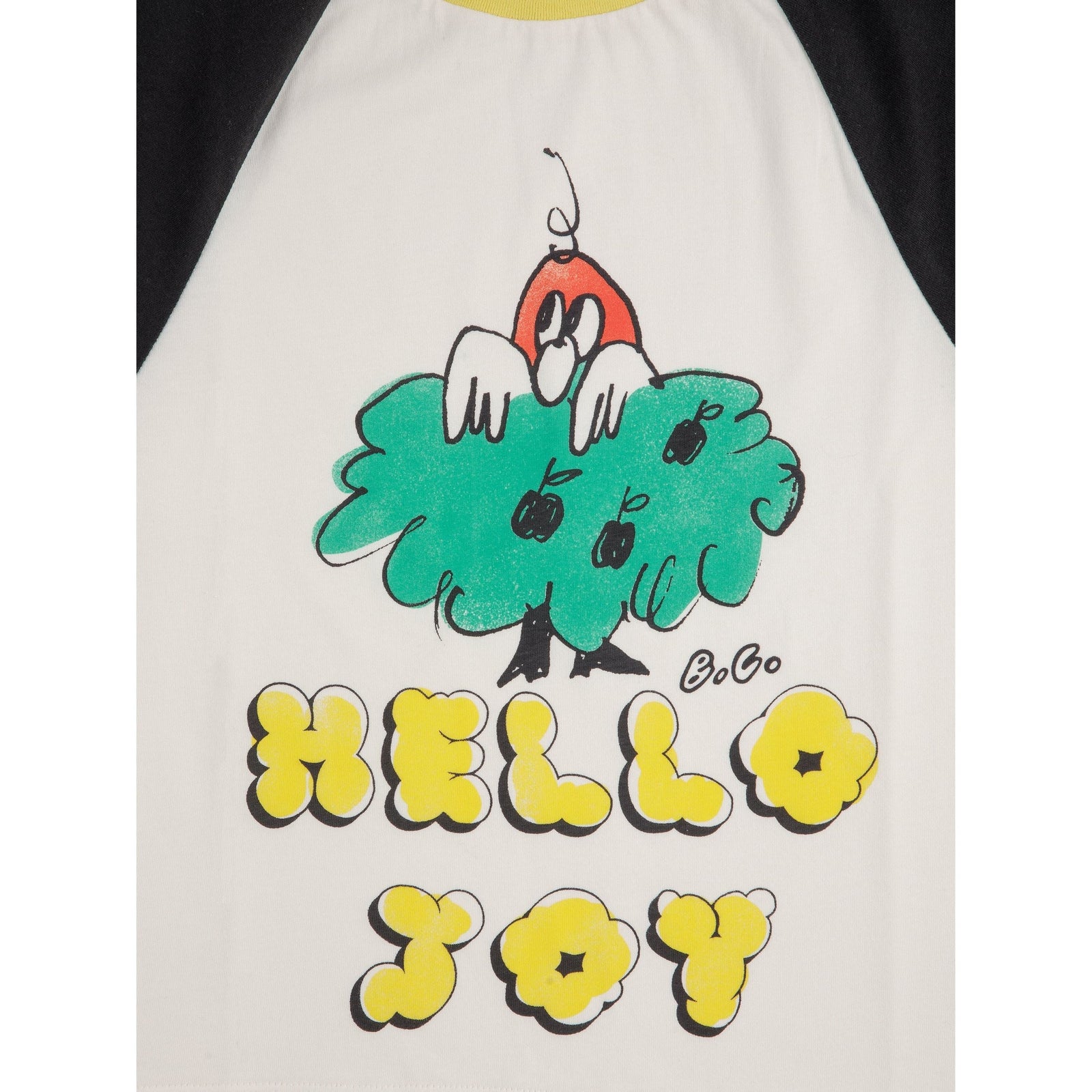 Hello Joy Ranglan Sleeves T-Shirt