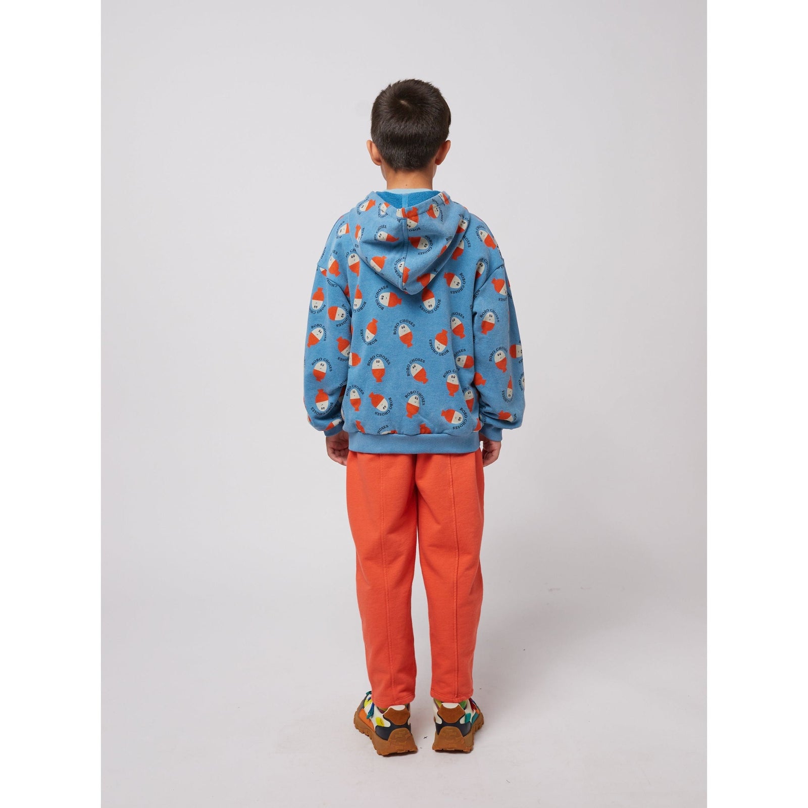 Morning Egg All Over Zipped Hoodie