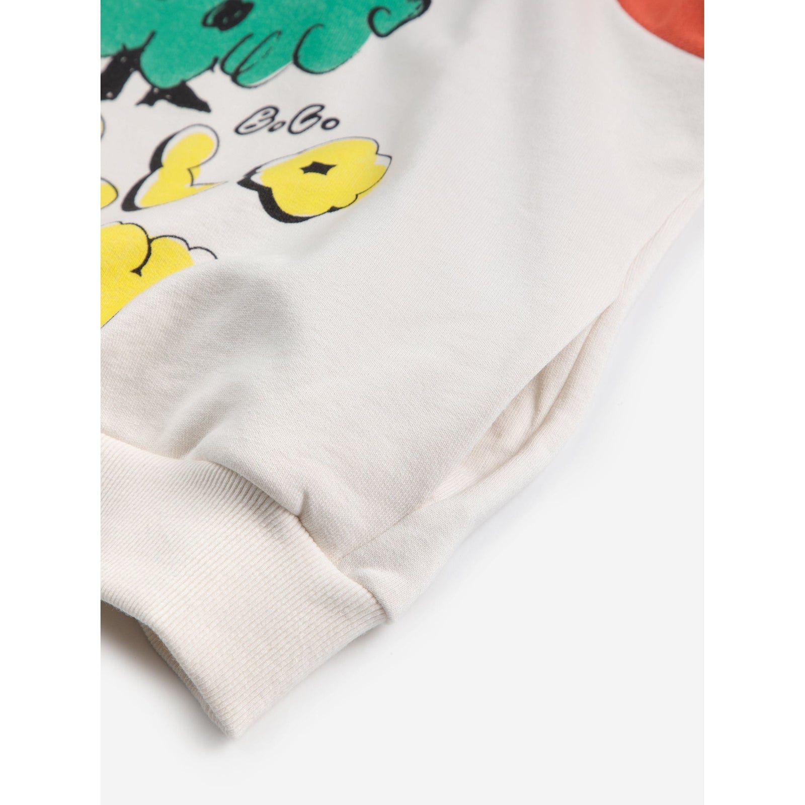 Hello Joy Ranglan Sleeves Hoodie