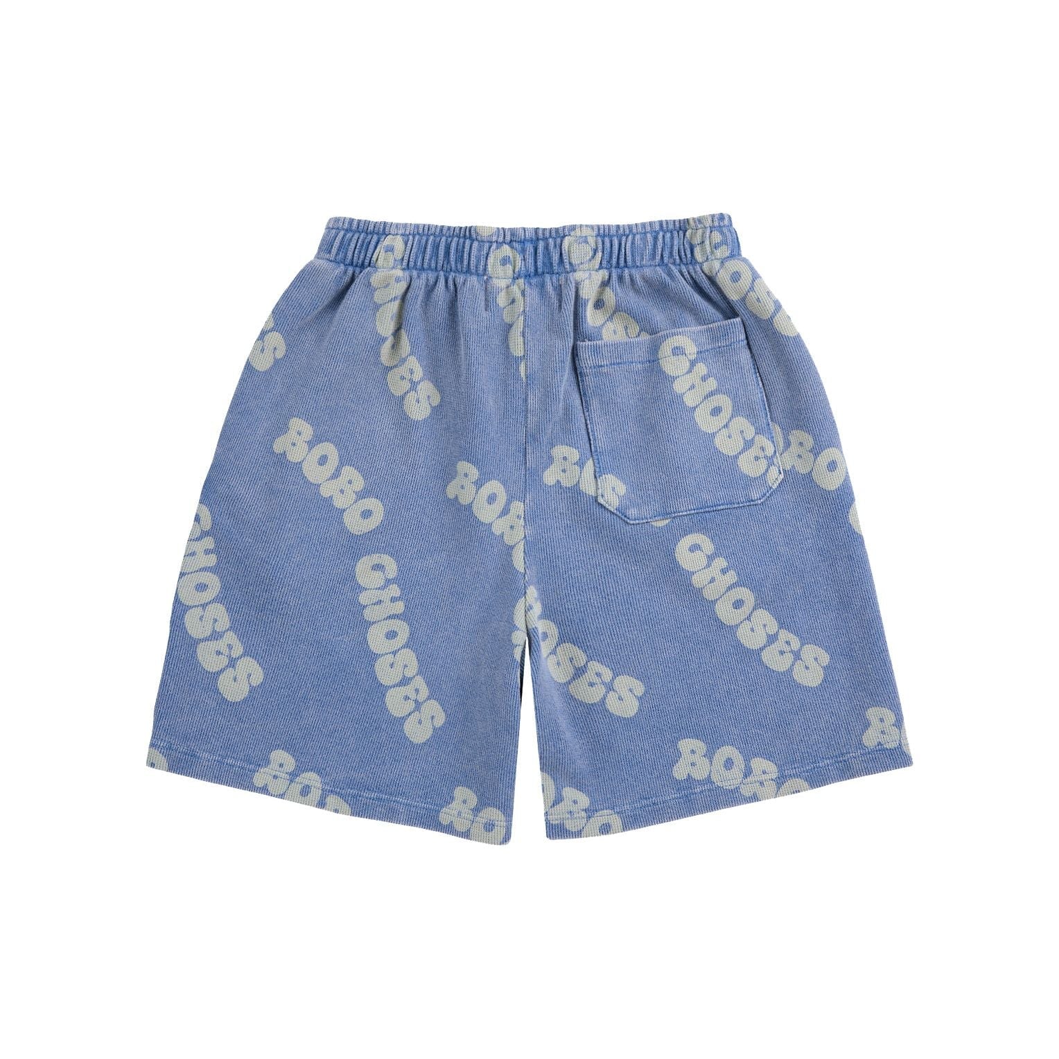Wavy Bobo Choses All Over Waffle Bermuda Shorts
