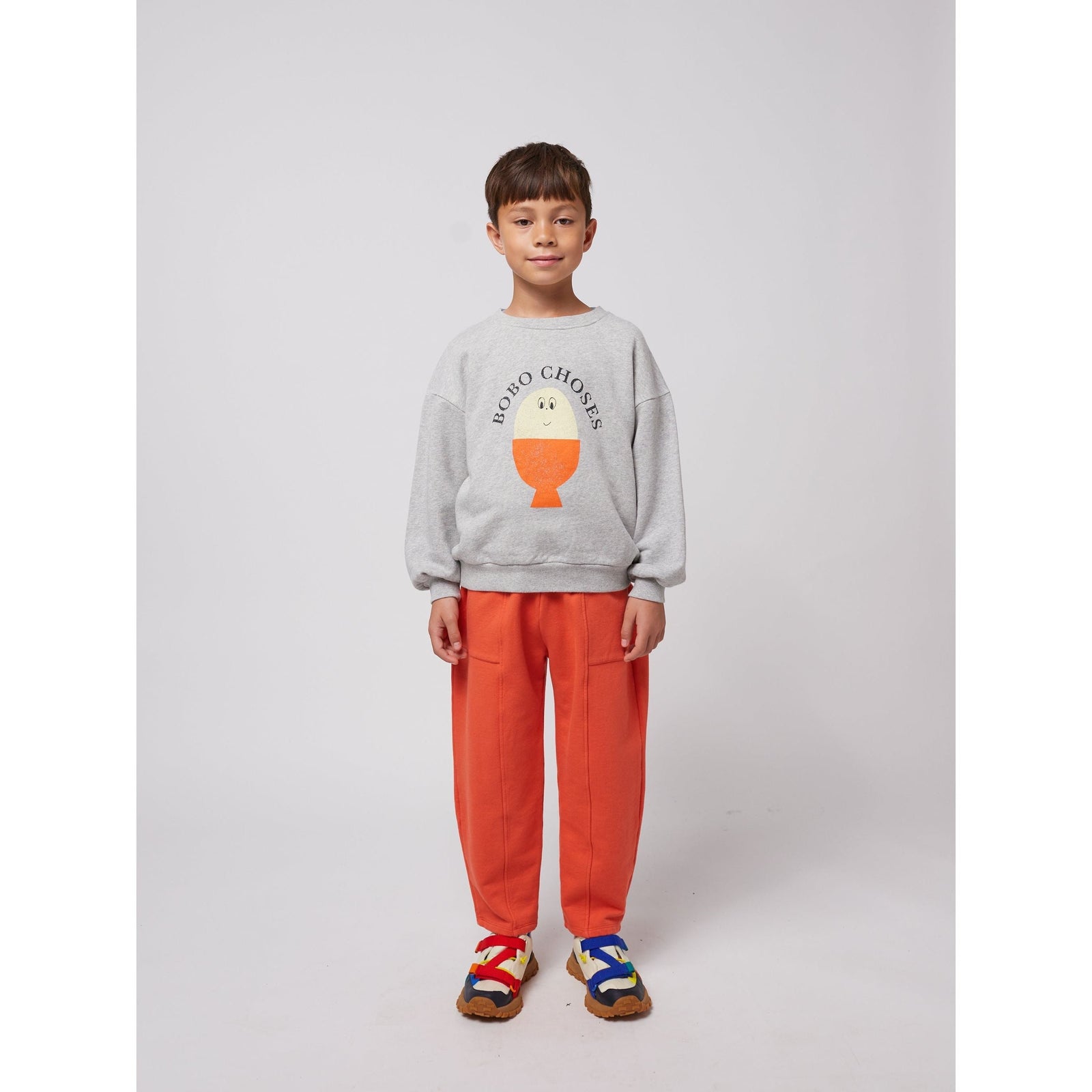Smiling Red Jogging Pants