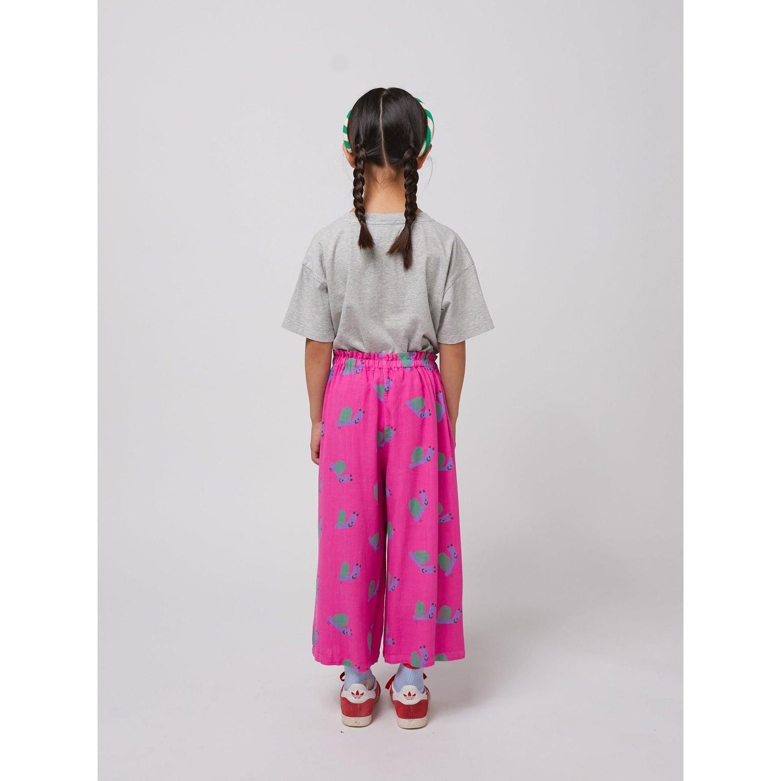 Funny Snail All Over Woven Culotte Pants