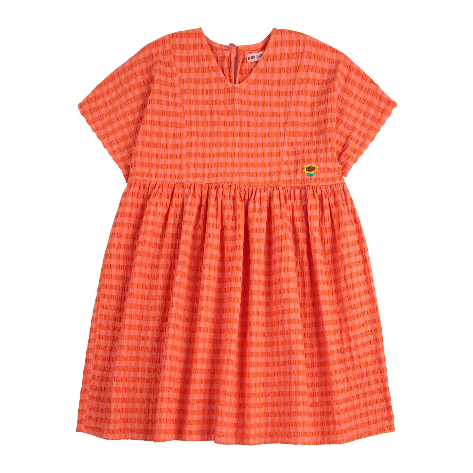Vichy Woven Dress