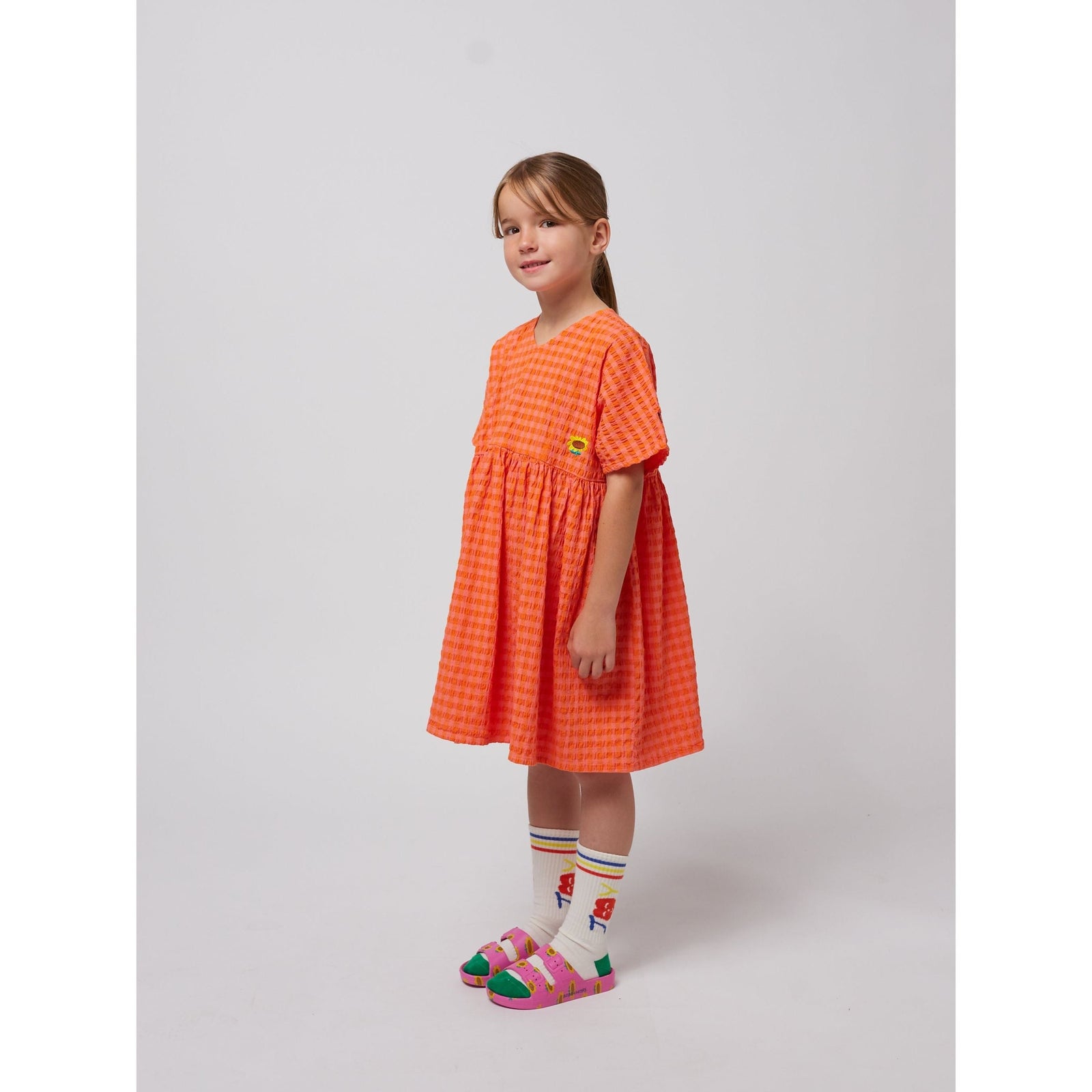 Vichy Woven Dress