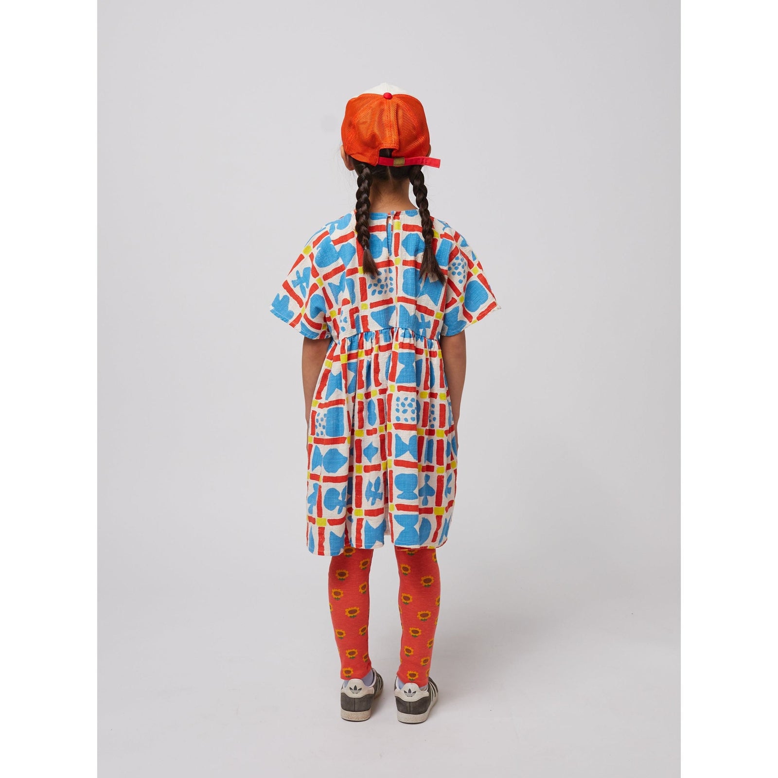 Gemetric Game All Over Woven Dress