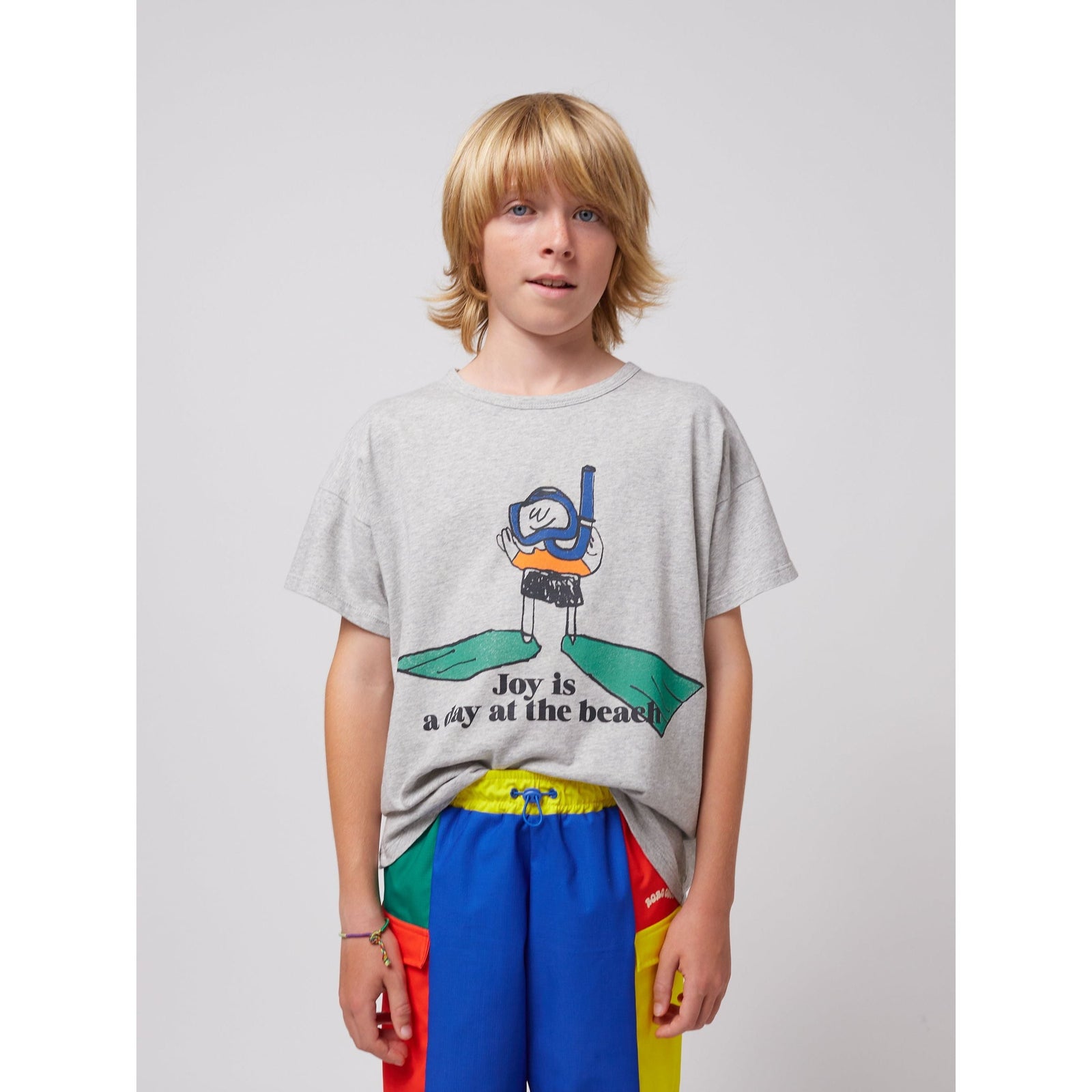 Color Block Swim Board Shorts