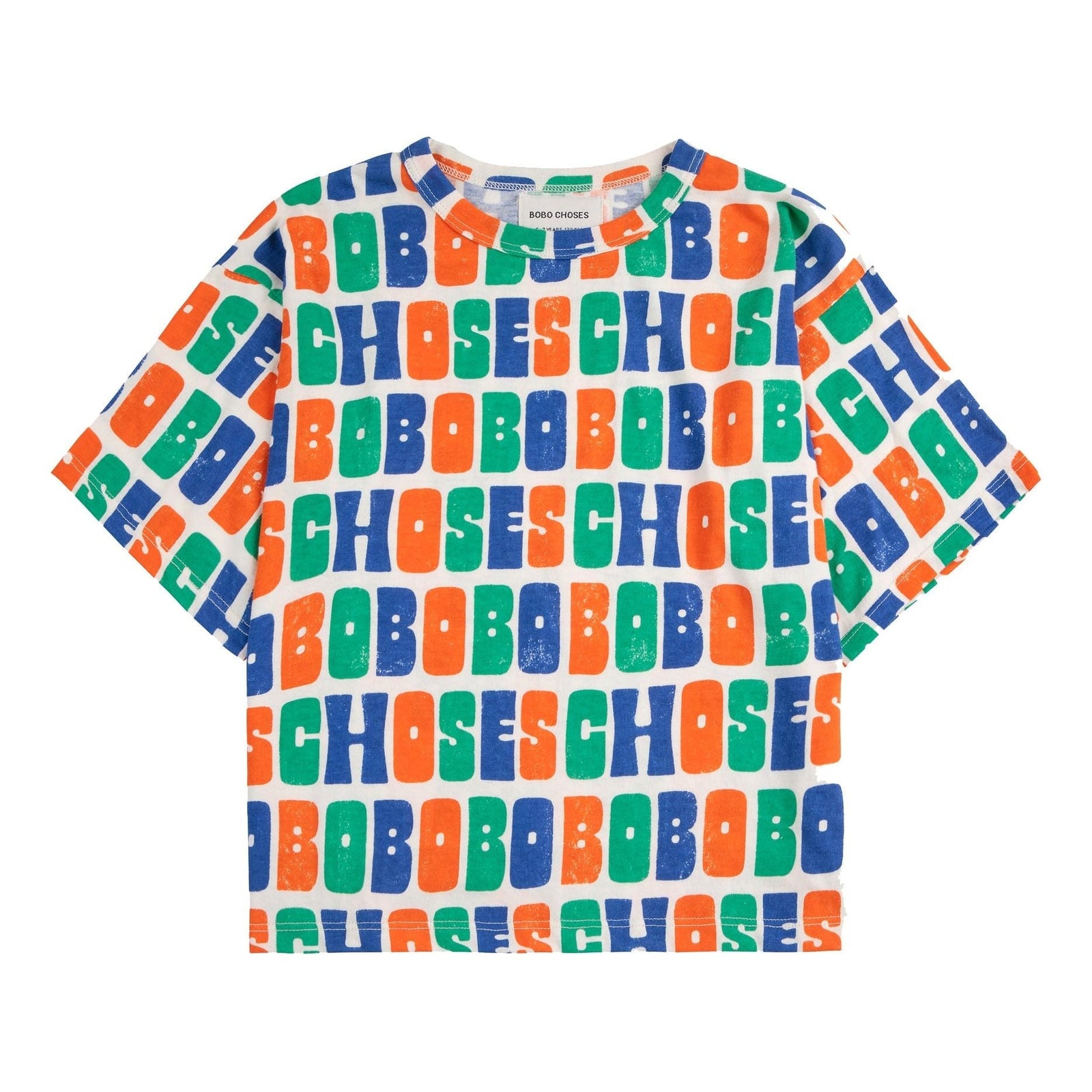 Multicolor Bobo Choses All Over T-Shirt