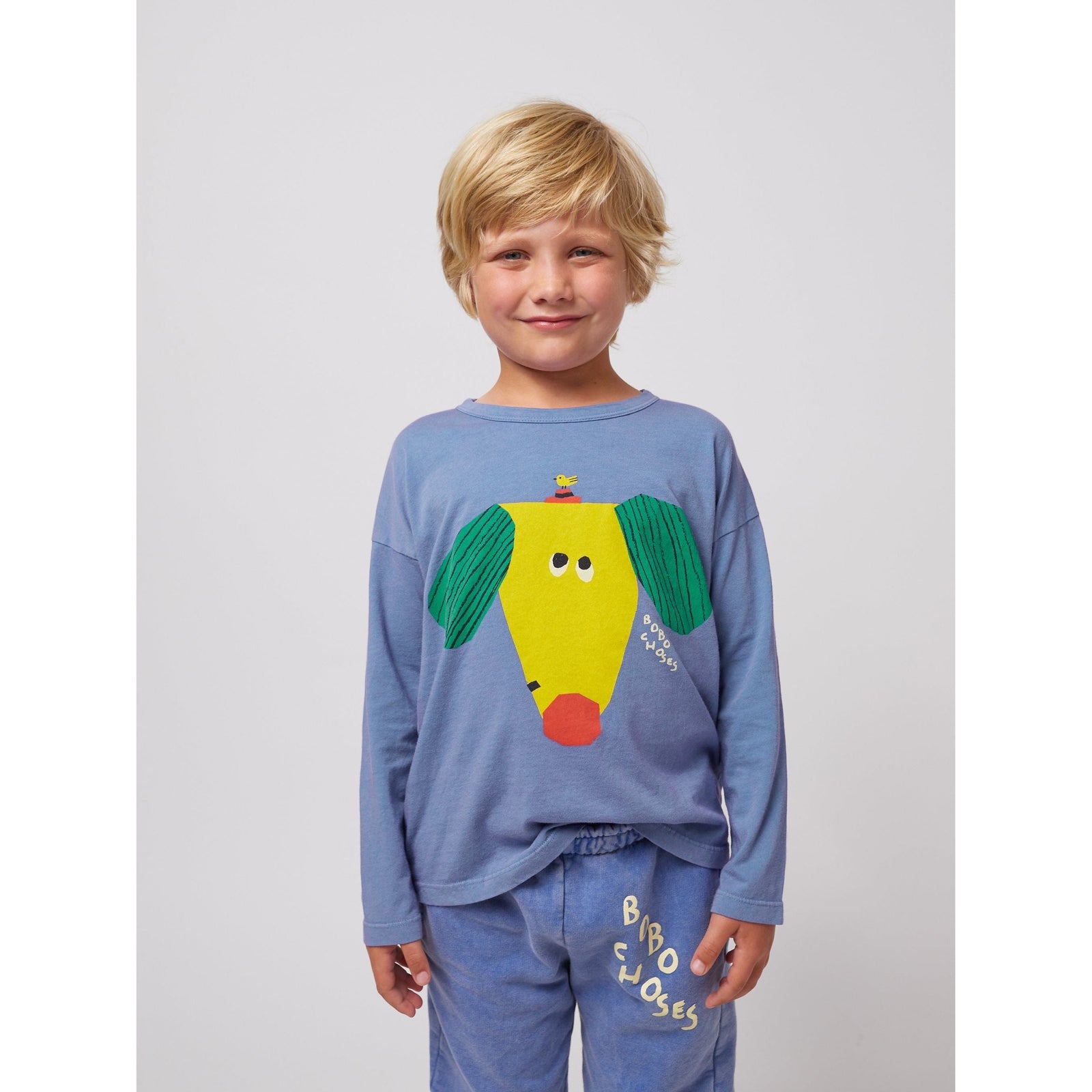 Happy Dog T-Shirt - Blue