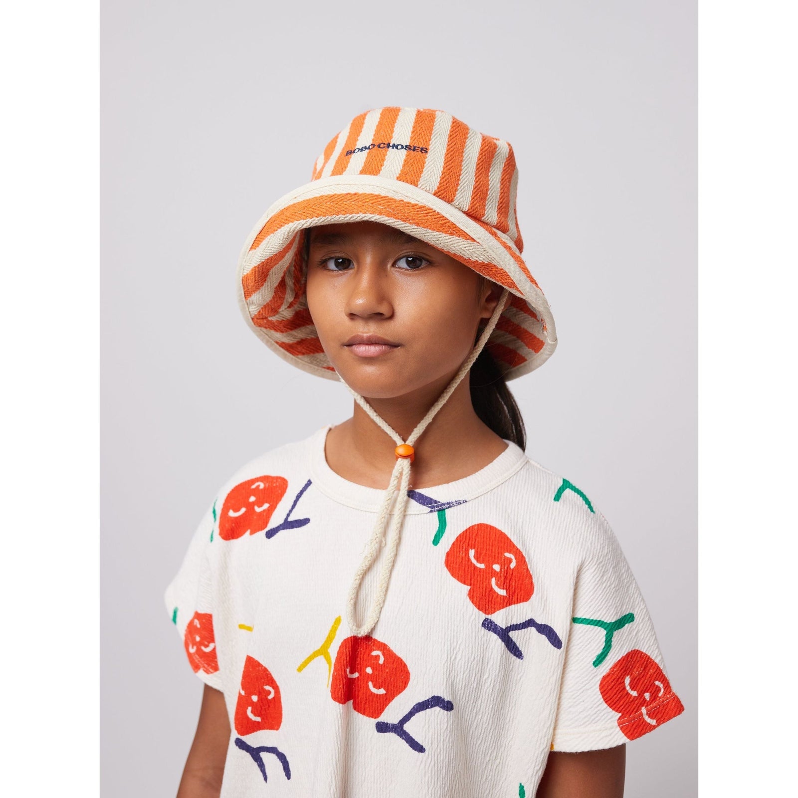 Bobo Choses Striped Bucket Hat