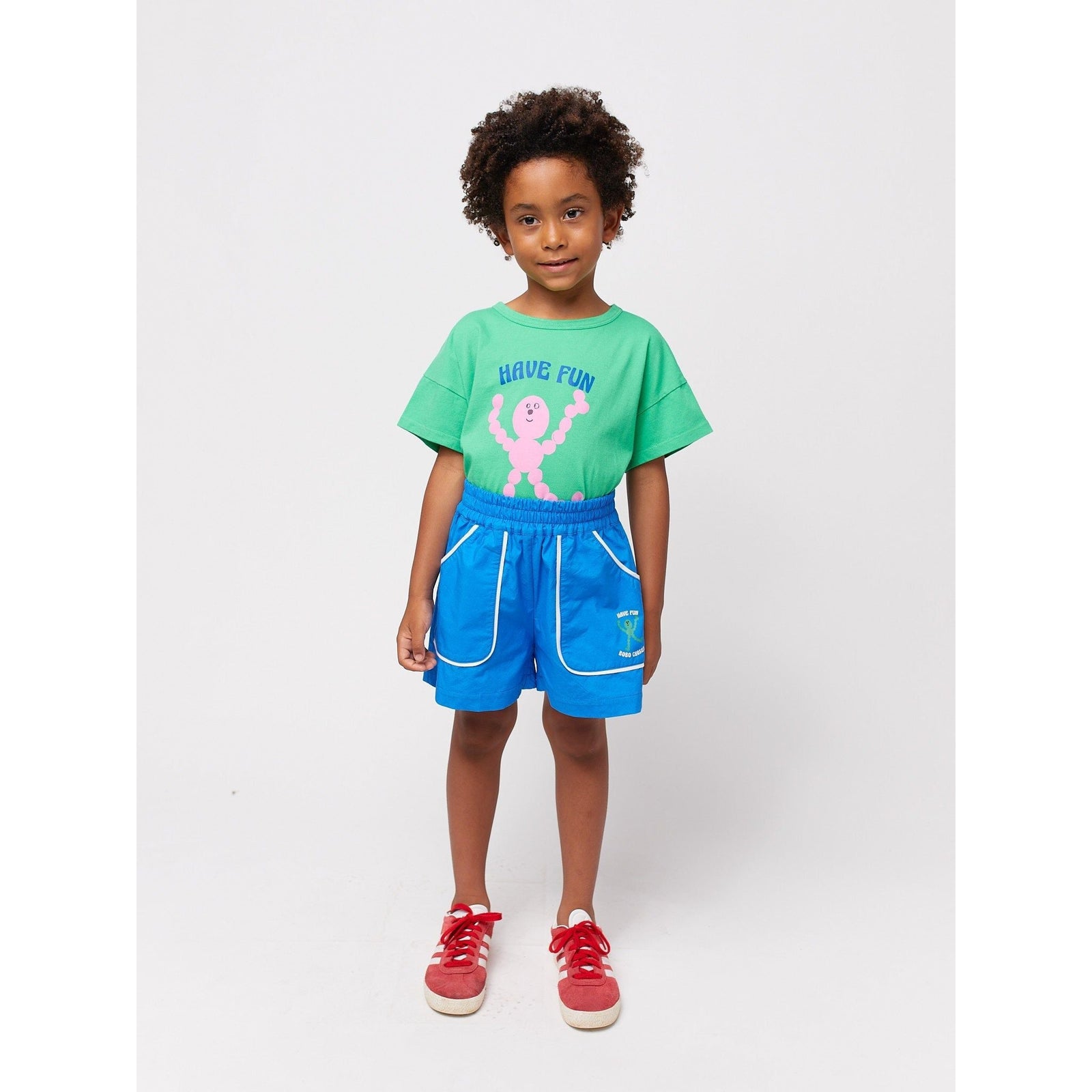 Mr. Have Fun Woven Bermuda Shorts