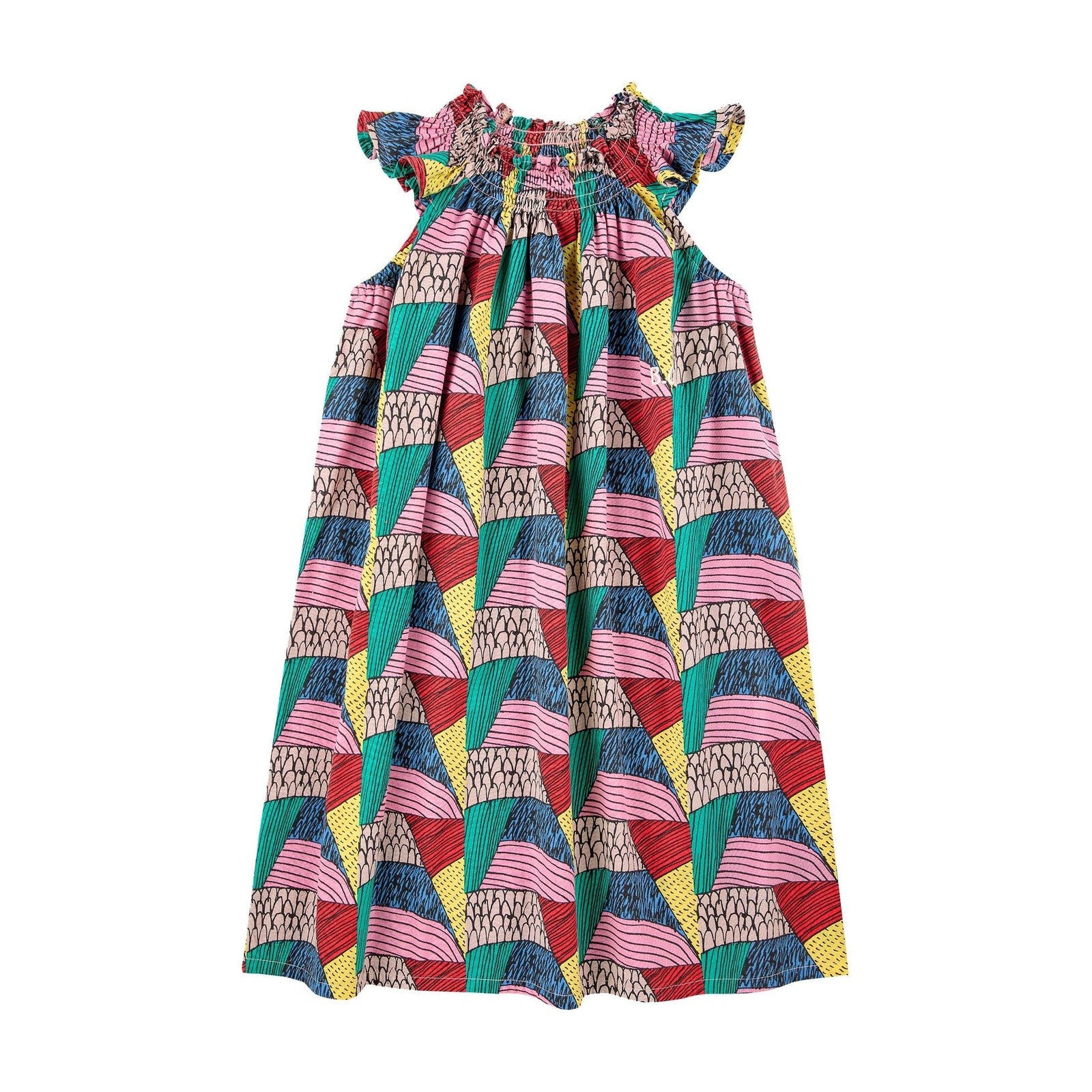 Prisma All Over Ruffled Woven Dress